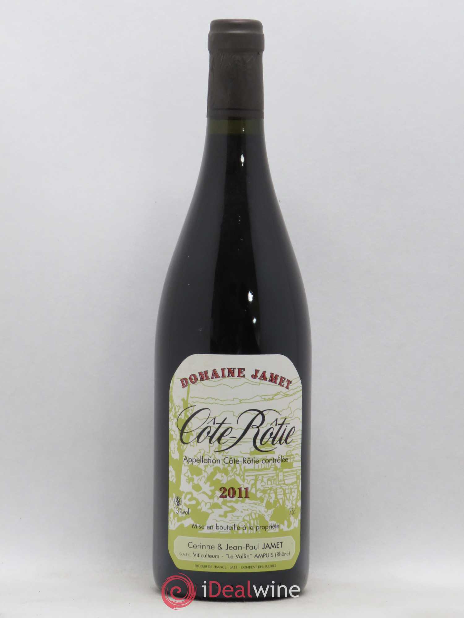 Côte-Rôtie Jamet (Domaine) 2011 - Lot de 1 bouteille - 0
