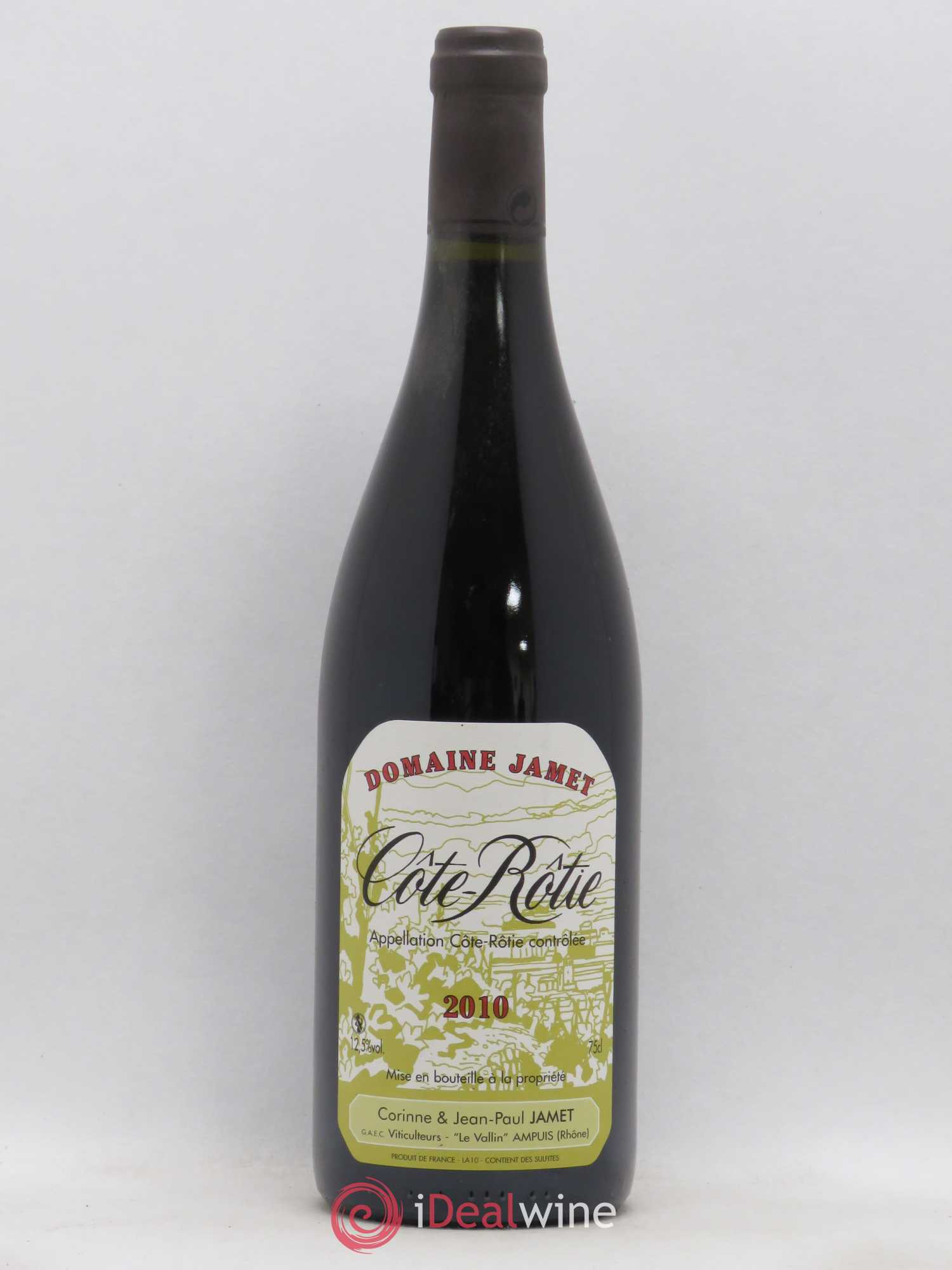 Côte-Rôtie Jamet (Domaine) 2010 - Lot de 1 bouteille - 0