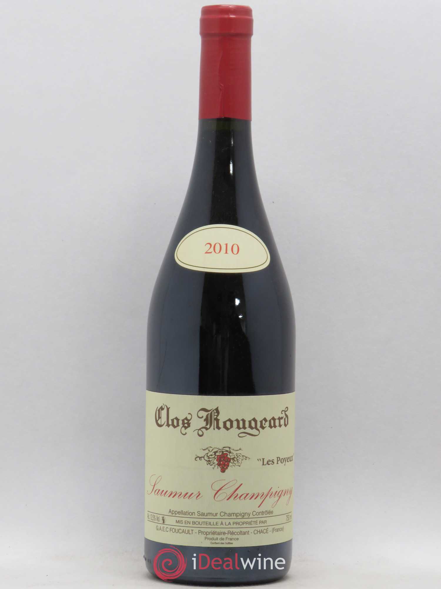 Saumur-Champigny Les Poyeux Clos Rougeard 2010 - Lot de 1 bouteille - 0
