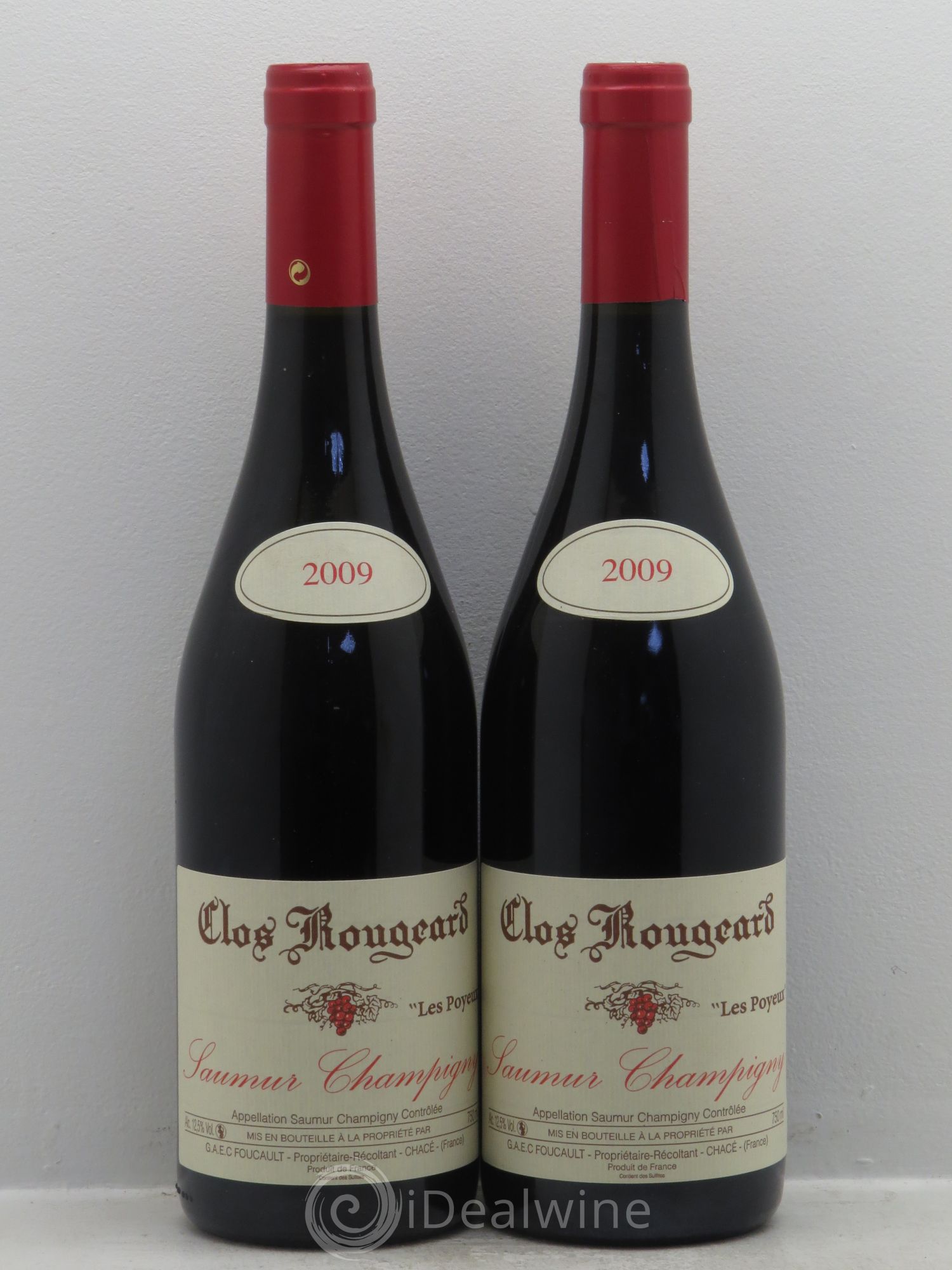 Saumur-Champigny Les Poyeux Clos Rougeard 2009 - Lot de 2 bouteilles - 0