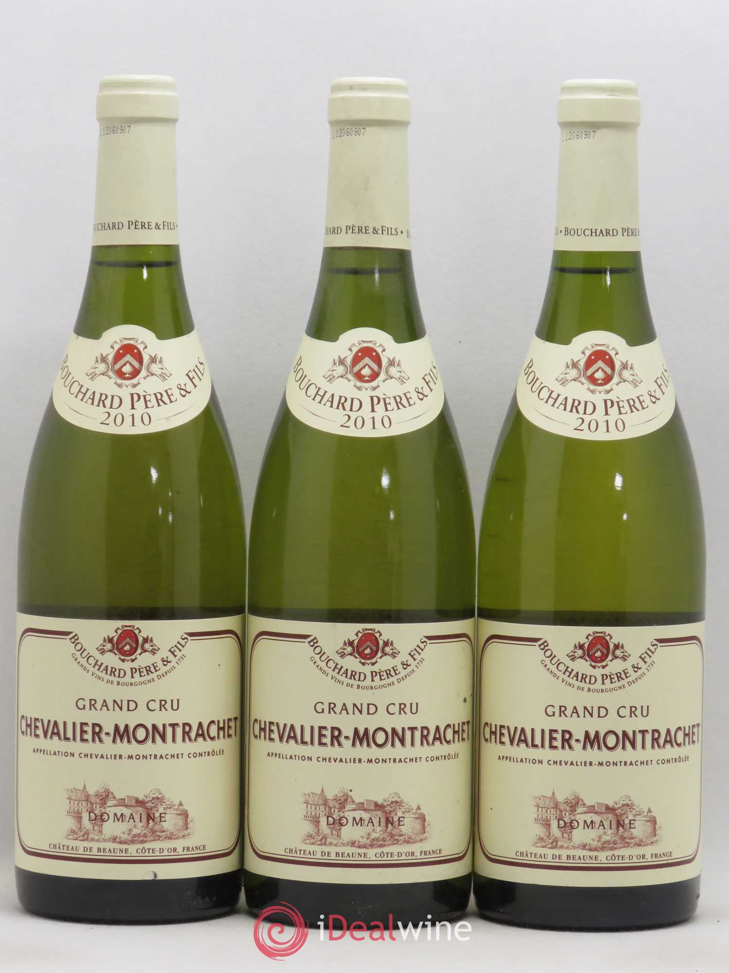 Chevalier-Montrachet Grand Cru Bouchard Père & Fils 2010 - Lot de 3 bouteilles - 0