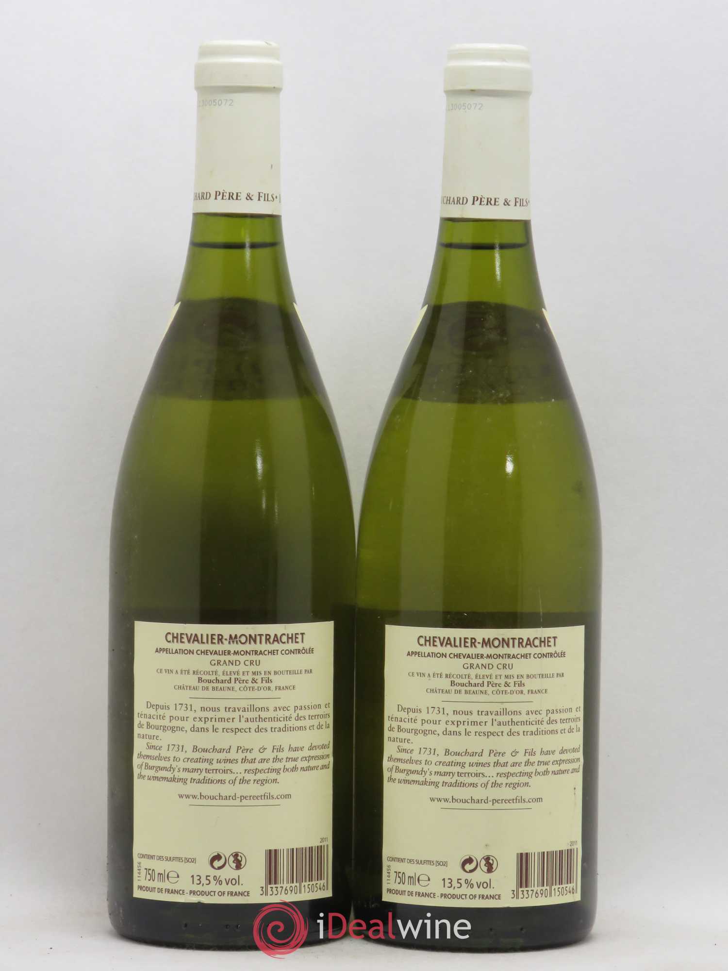 Chevalier-Montrachet Grand Cru Bouchard Père & Fils 2011 - Lot de 2 bouteilles - 1