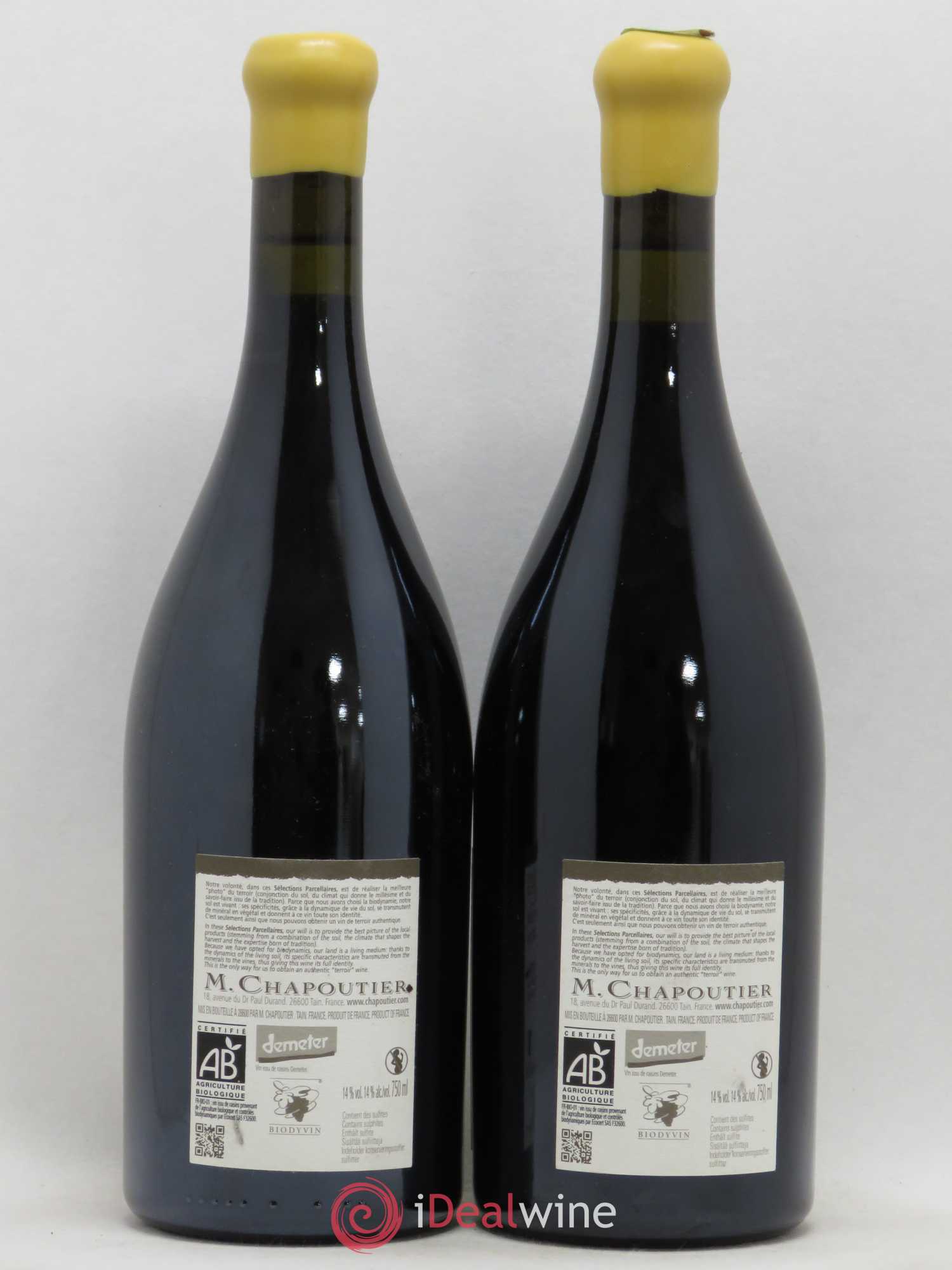 Hermitage Ermitage l'Ermite Chapoutier 2009 - Lot de 2 bouteilles - 1