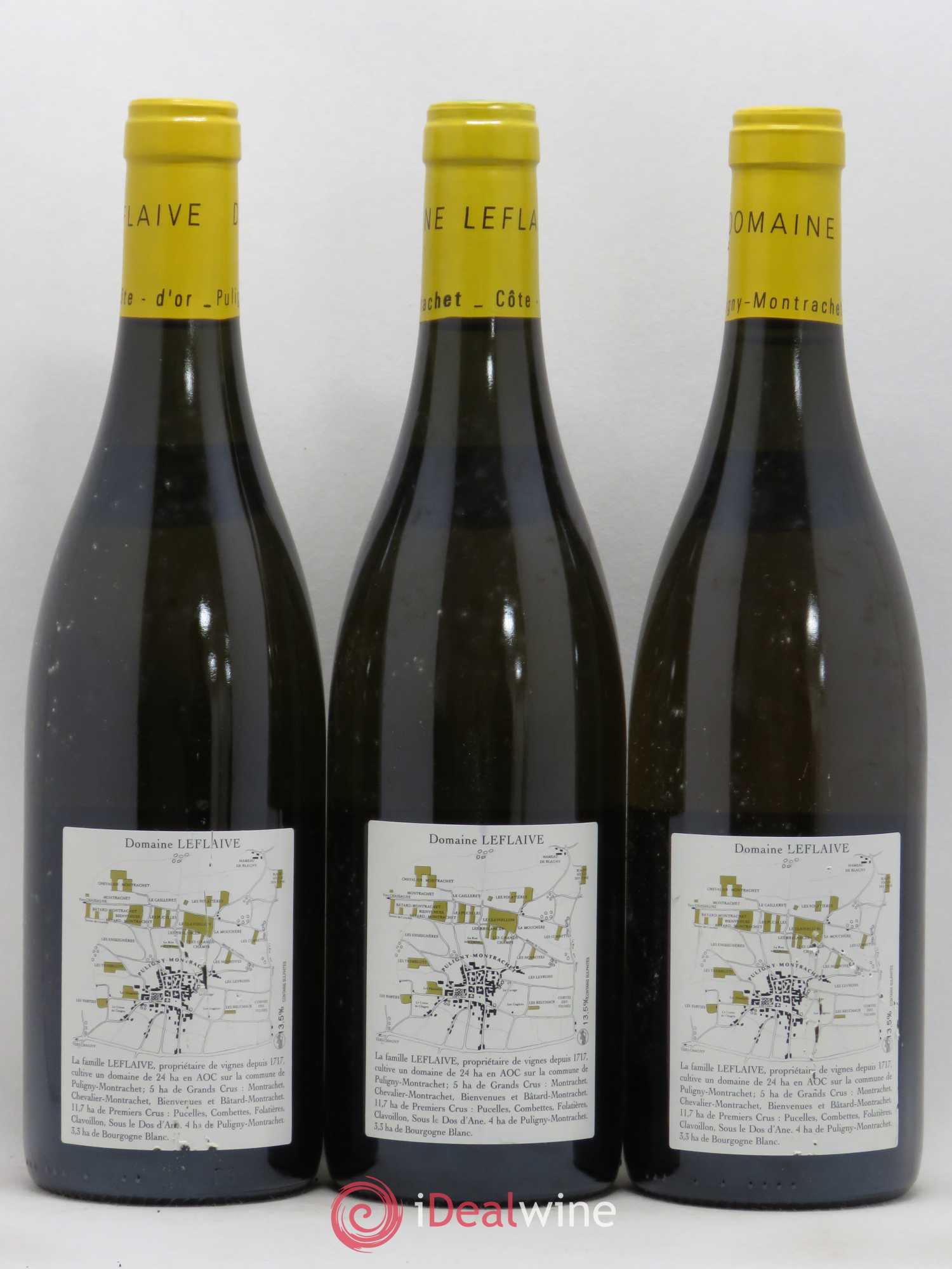 Puligny-Montrachet 1er Cru Les Pucelles Leflaive (Domaine) 2008 - Lot de 3 bouteilles - 1