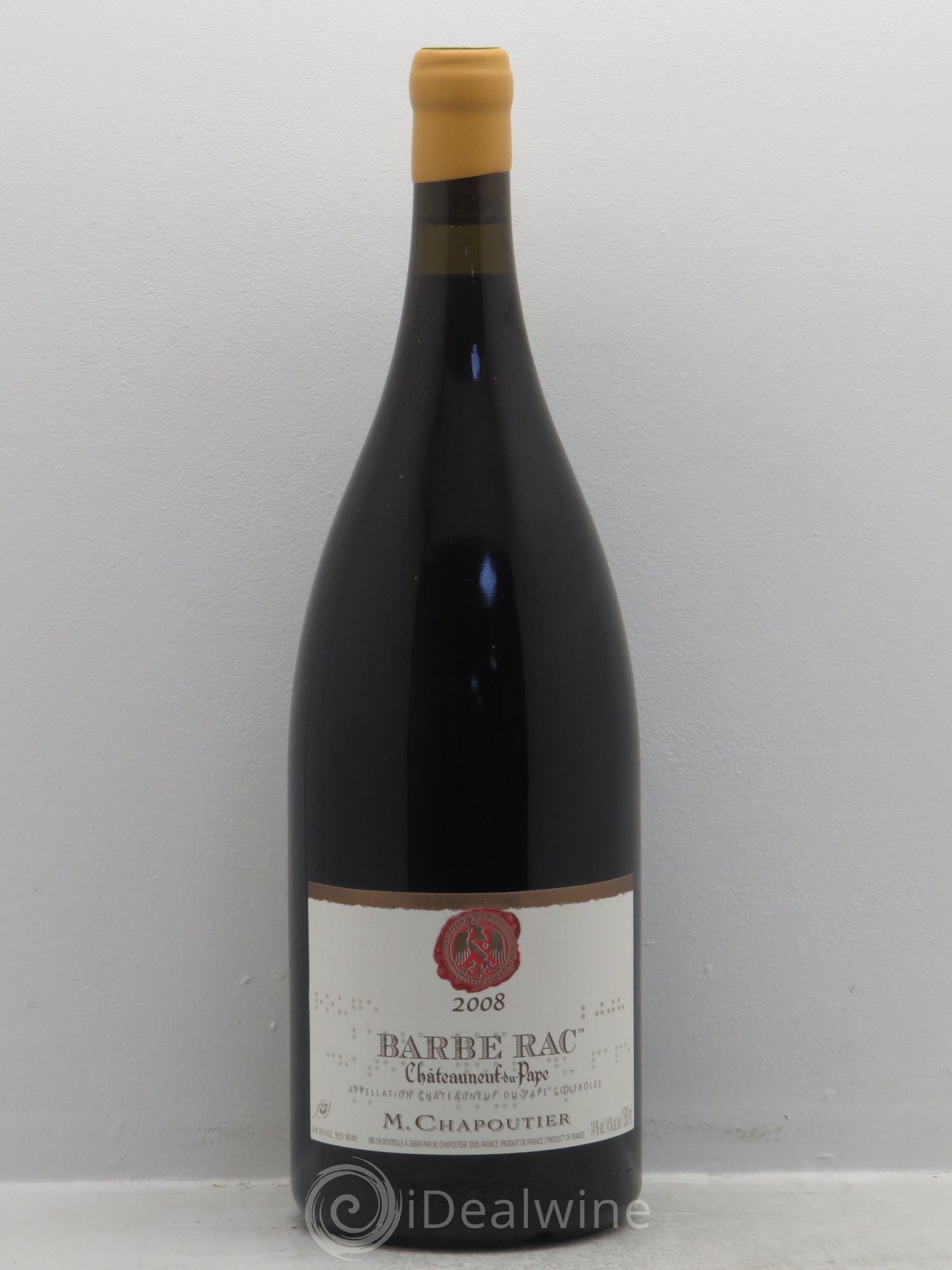 Châteauneuf-du-Pape Barbe Rac Chapoutier 2008 - Lot de 1 magnum - 0
