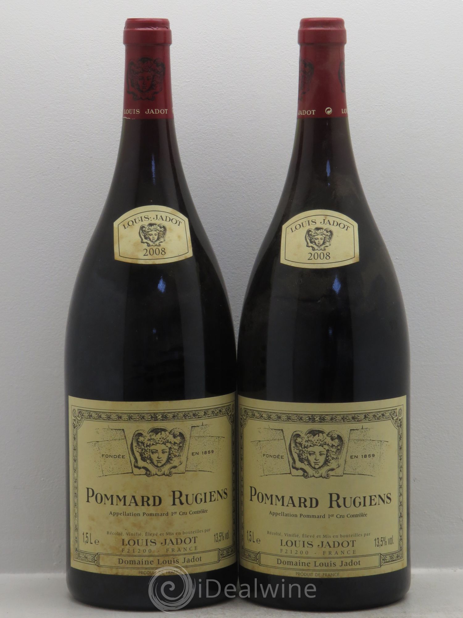 Pommard 1er Cru 2008 - Lot de 2 magnums - 0
