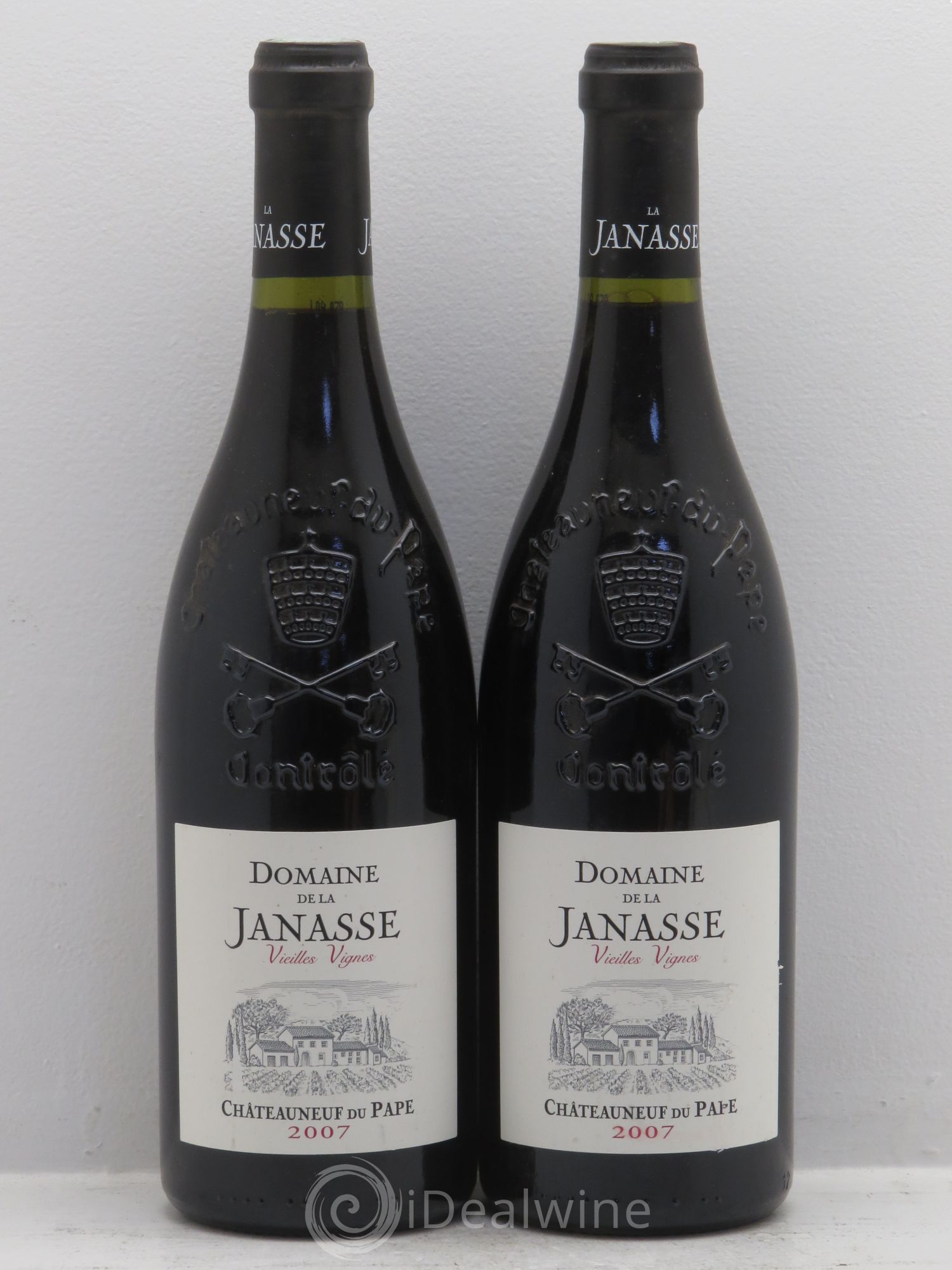 Châteauneuf-du-Pape Cuvée Vieilles Vignes La Janasse (Domaine de) 2007 - Lot de 2 bouteilles - 0