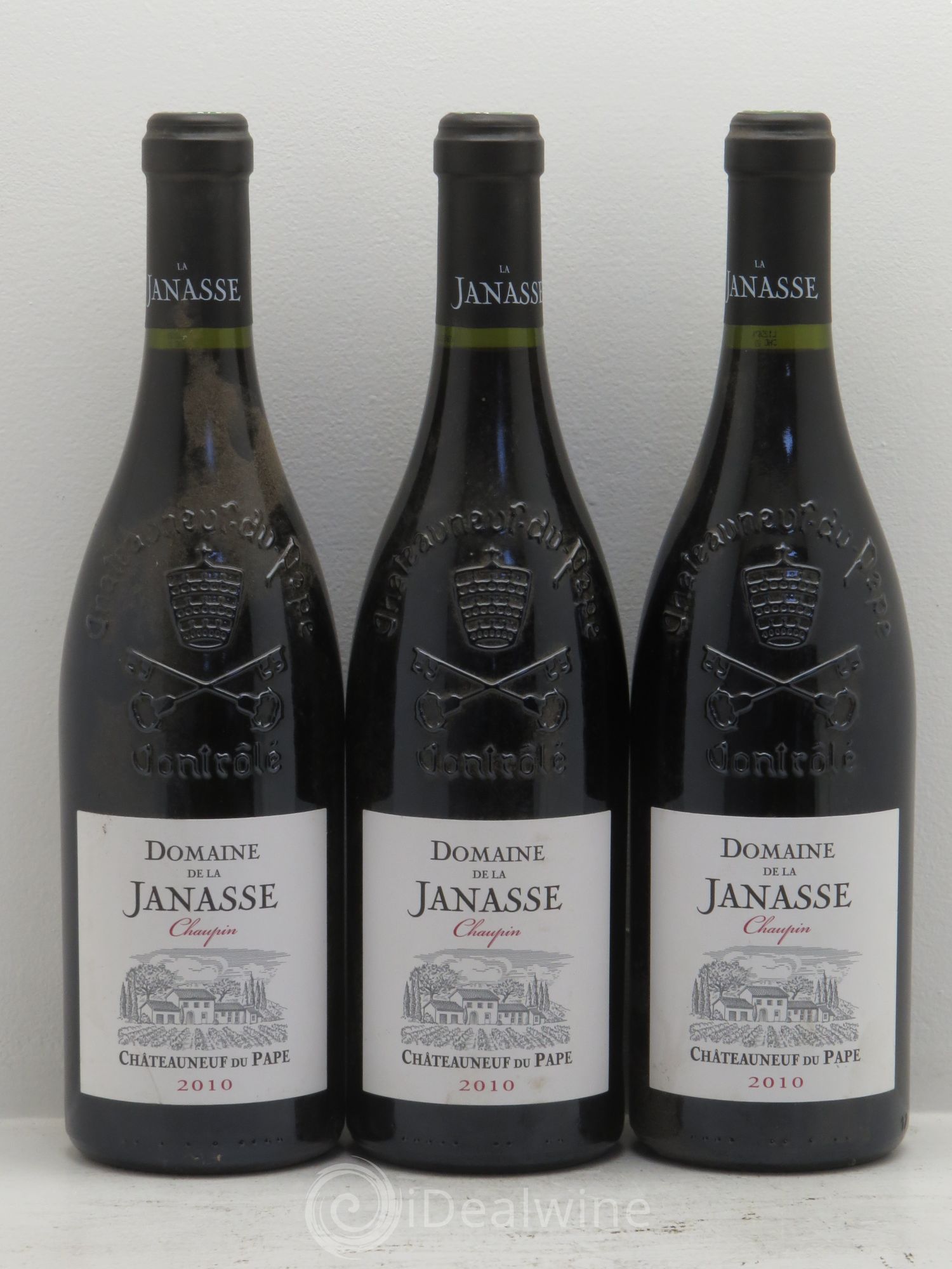 Châteauneuf-du-Pape Cuvée Chaupin La Janasse (Domaine de) 2010 - Lot de 3 bouteilles - 0