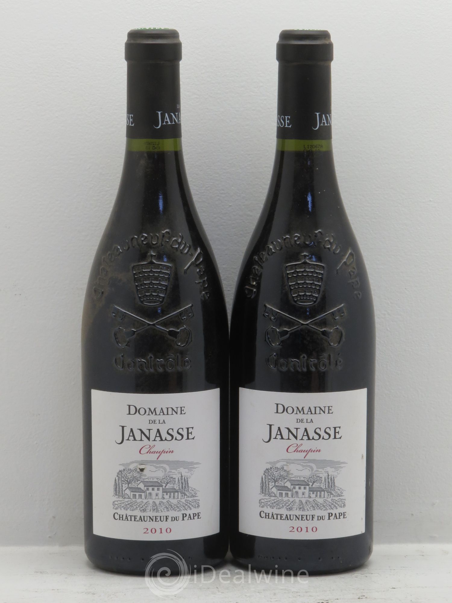 Châteauneuf-du-Pape Cuvée Chaupin La Janasse (Domaine de) 2010 - Lot de 2 bouteilles - 0