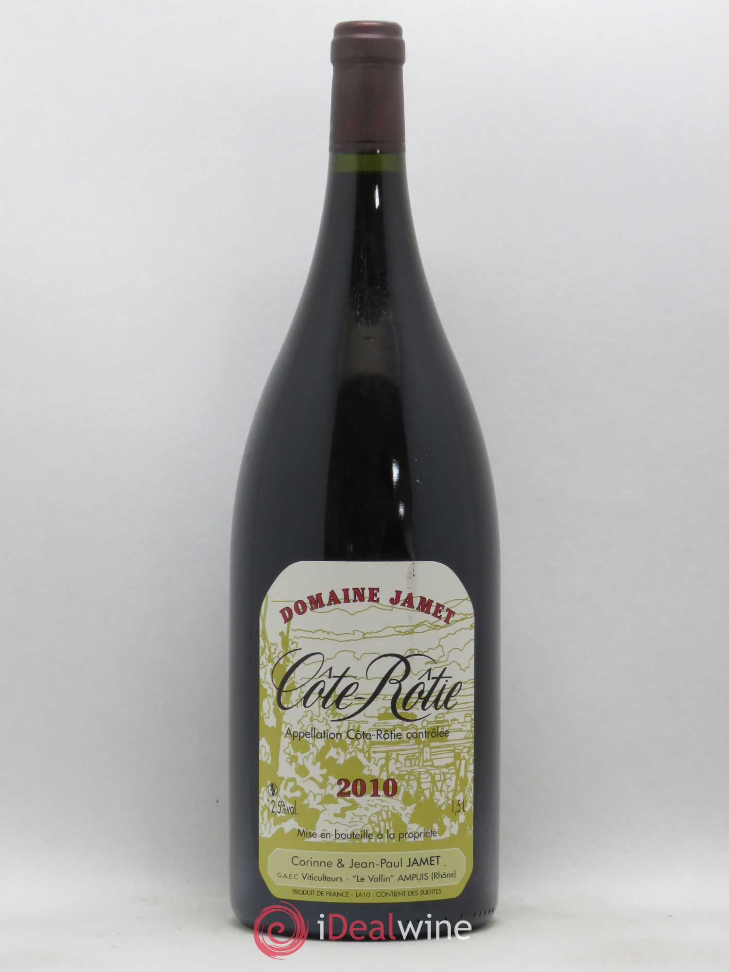 Côte-Rôtie Jamet (Domaine) 2010 - Lot de 1 magnum - 0
