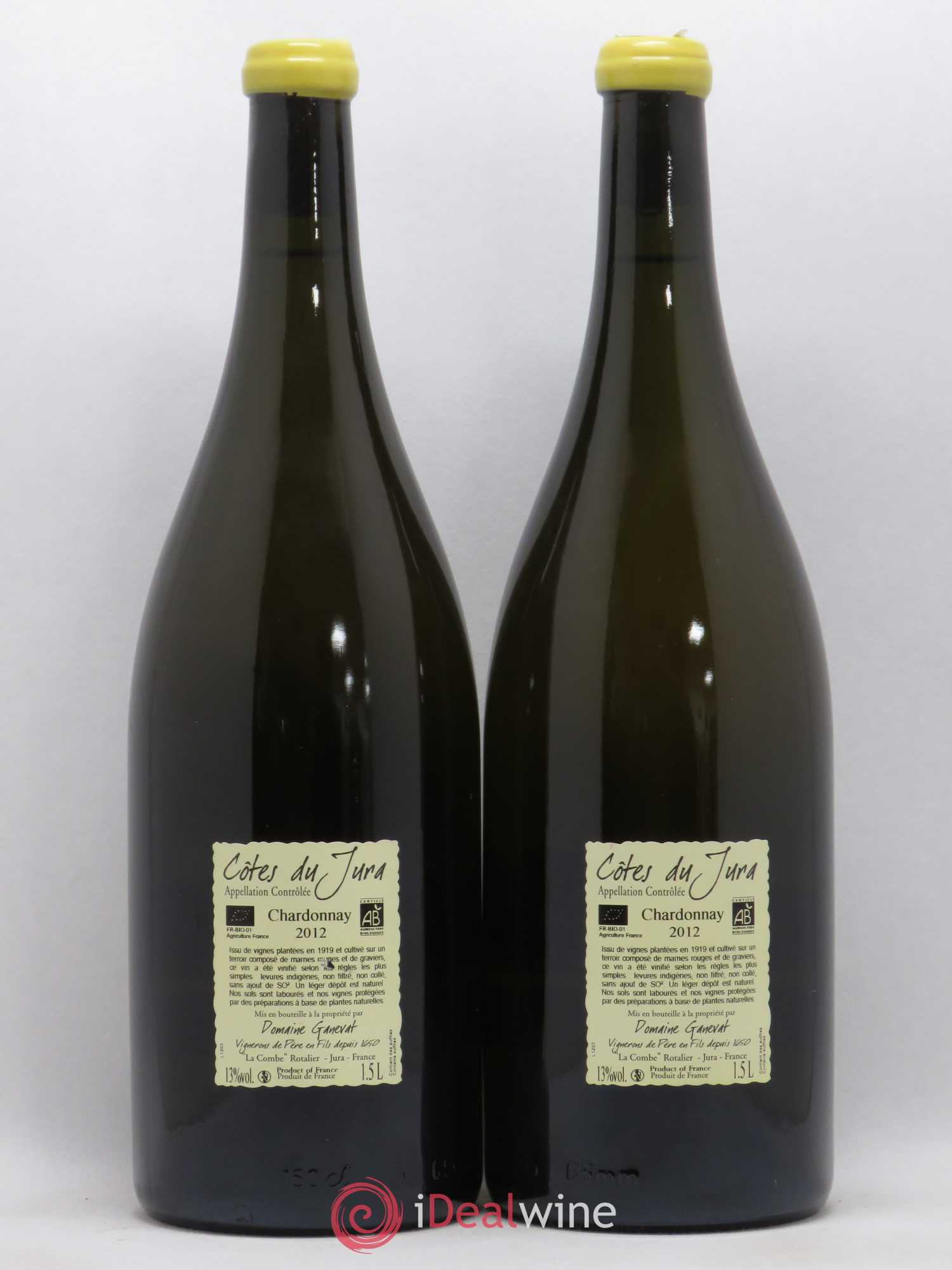 Côtes du Jura Les Grands Teppes Vieilles Vignes Jean-François Ganevat (Domaine) 2012 - Lot de 2 magnums - 1