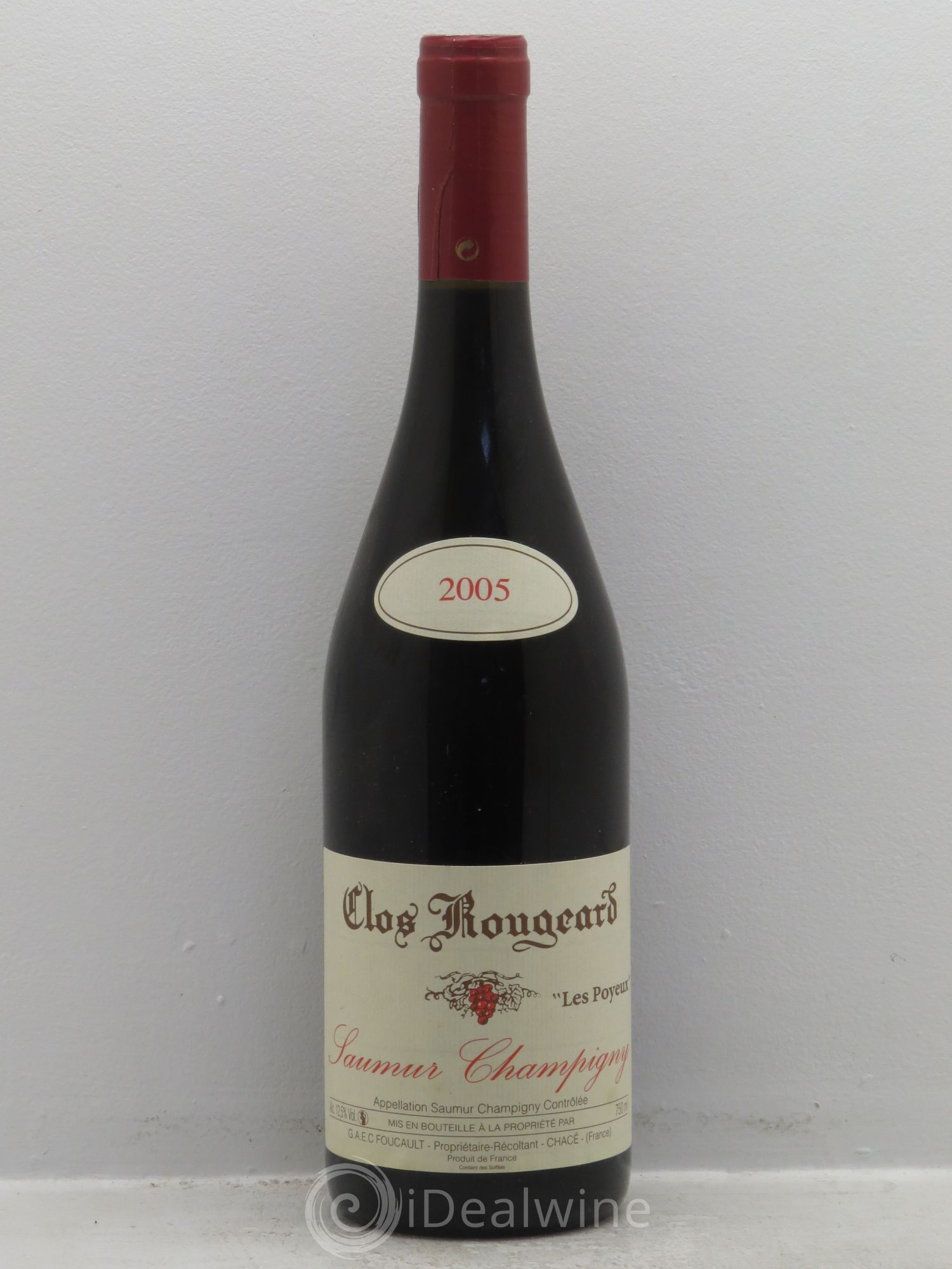 Saumur-Champigny Les Poyeux Clos Rougeard 2005 - Lot de 1 bouteille - 0