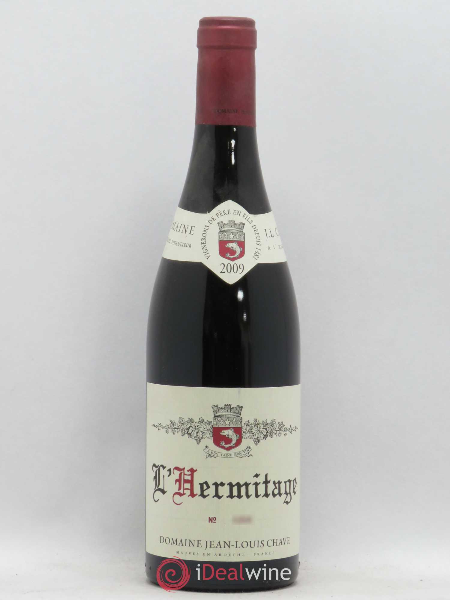 Hermitage Jean-Louis Chave 2009 - Lot de 1 bouteille - 0