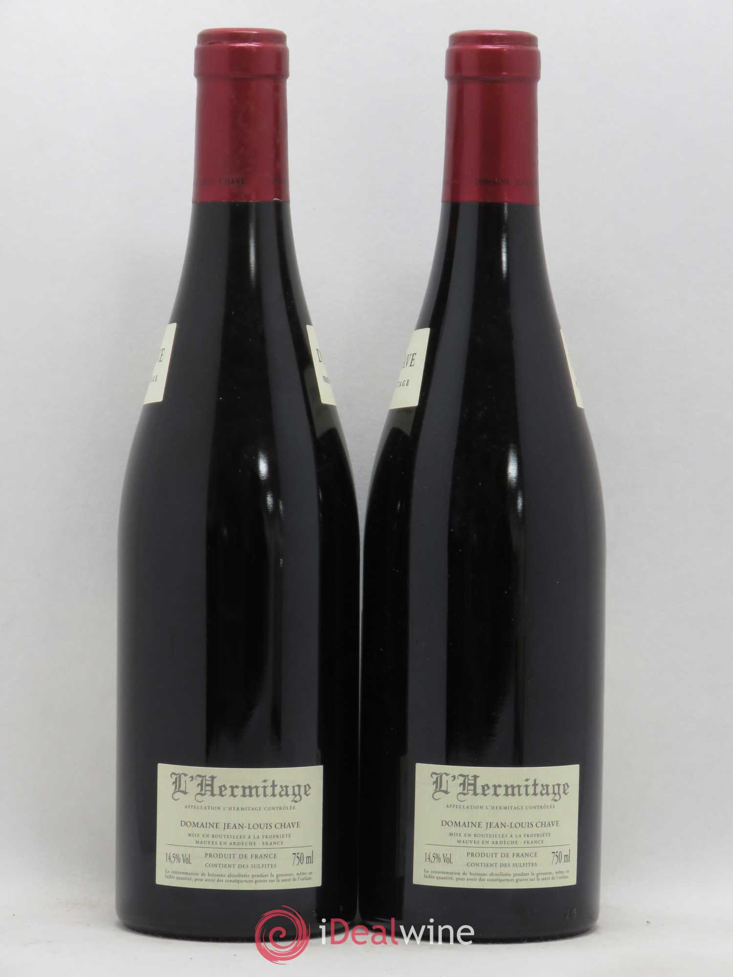 Hermitage Jean-Louis Chave 2010 - Lot de 2 bouteilles - 1