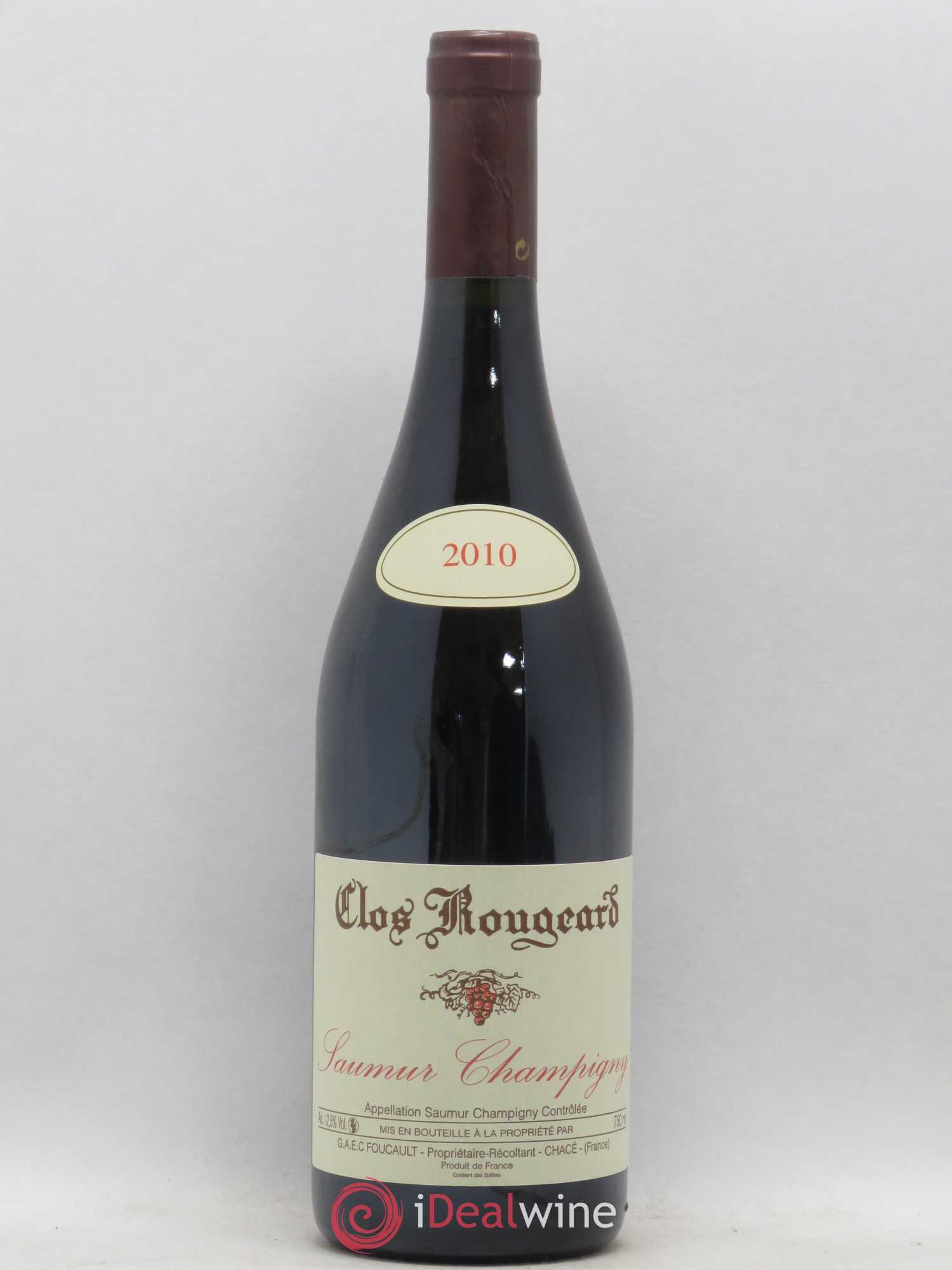 Saumur-Champigny Clos Rougeard 2010 - Lot de 1 bouteille - 0