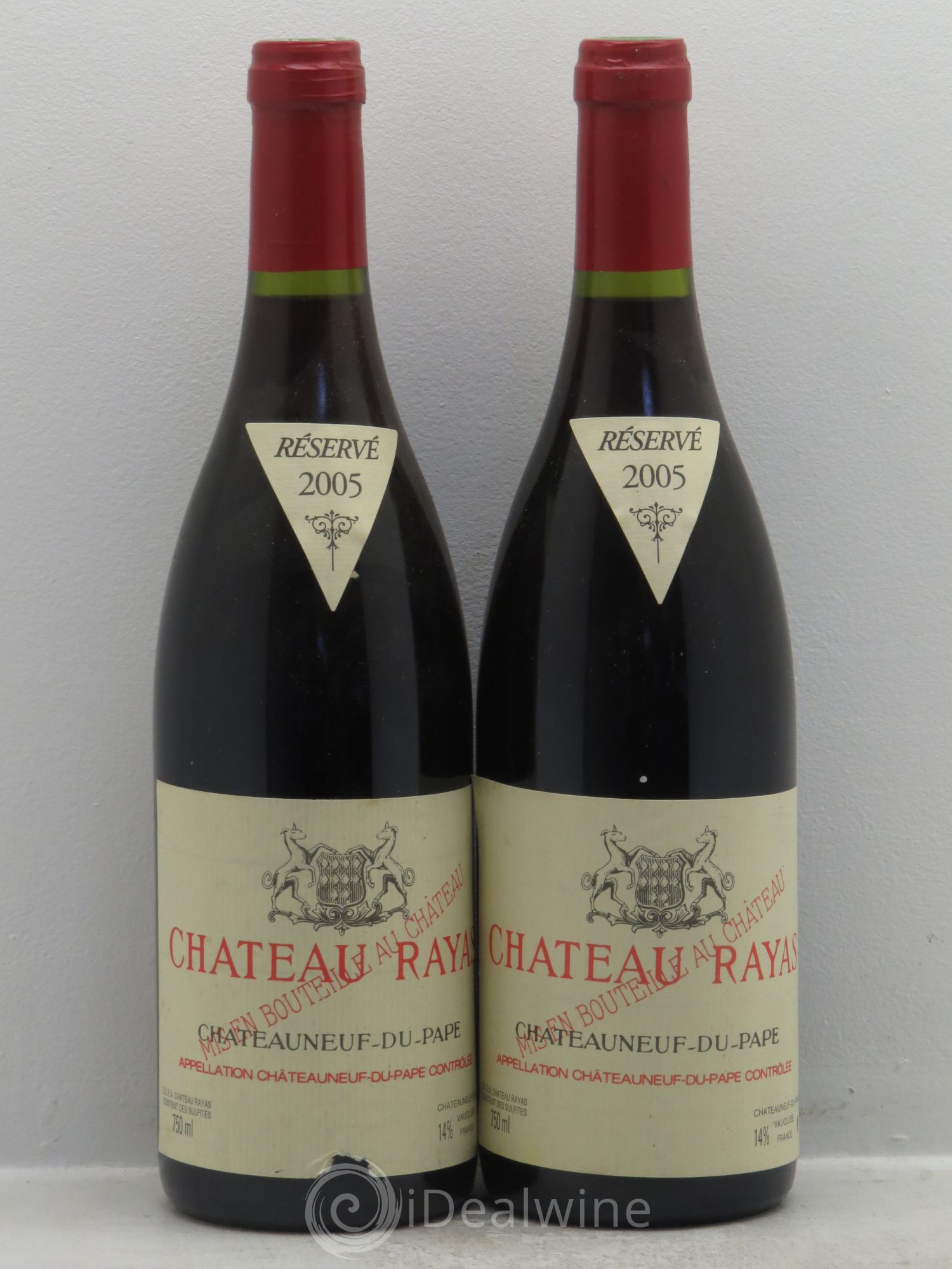 Châteauneuf-du-Pape Château Rayas Emmanuel Reynaud 2005 - Lot de 2 bouteilles - 0