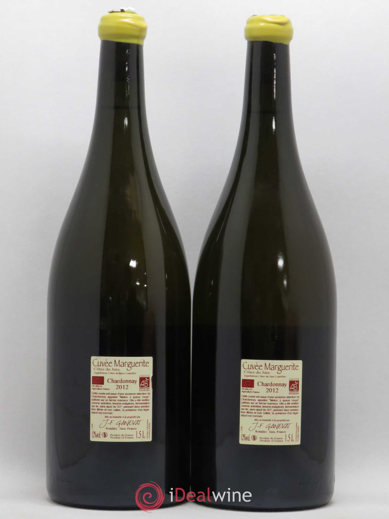 Côtes du Jura Cuvée Marguerite Jean-François Ganevat (Domaine) 2012 - Lot de 2 magnums - 1