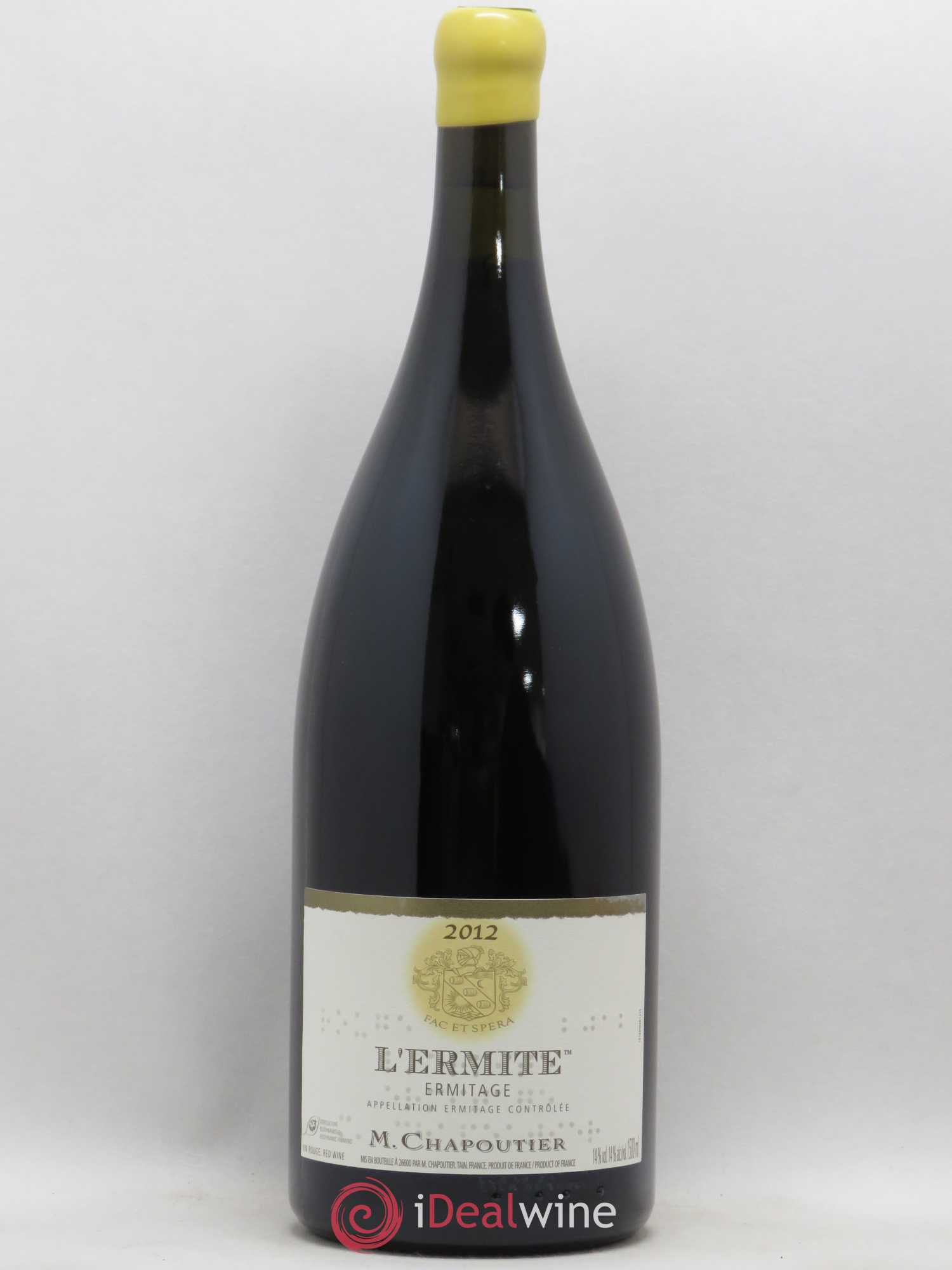 Hermitage Ermitage l'Ermite Chapoutier 2012 - Lot de 1 magnum - 0