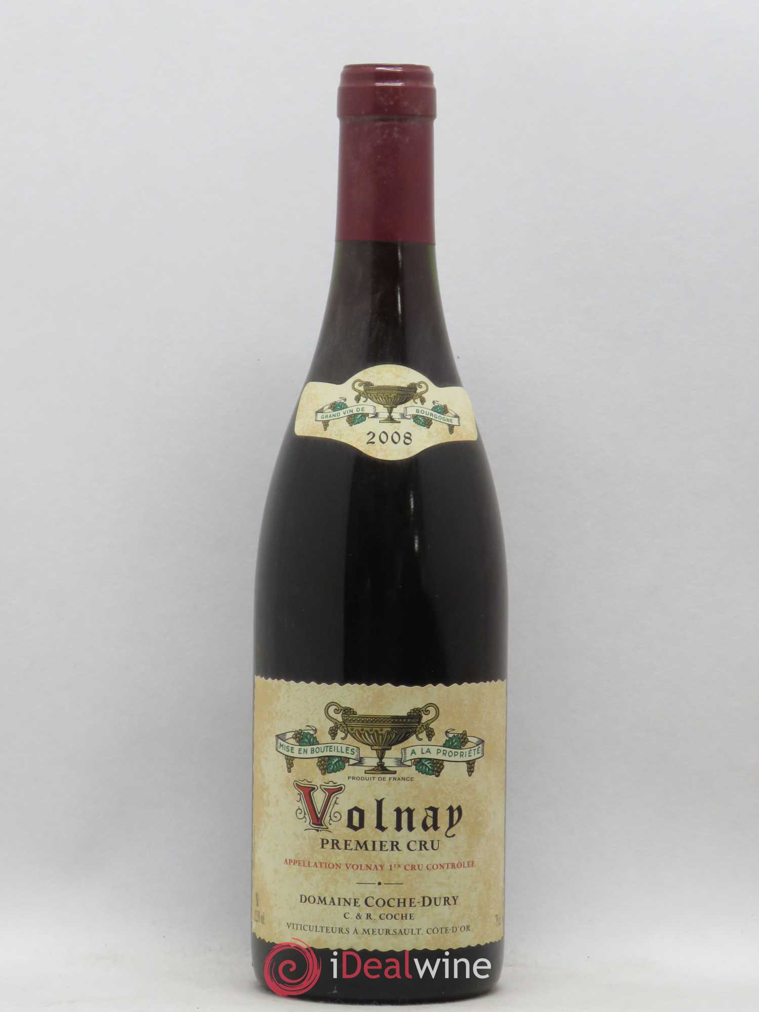 Volnay 1er Cru Coche Dury (Domaine) 2008 - Lot de 1 bouteille - 0