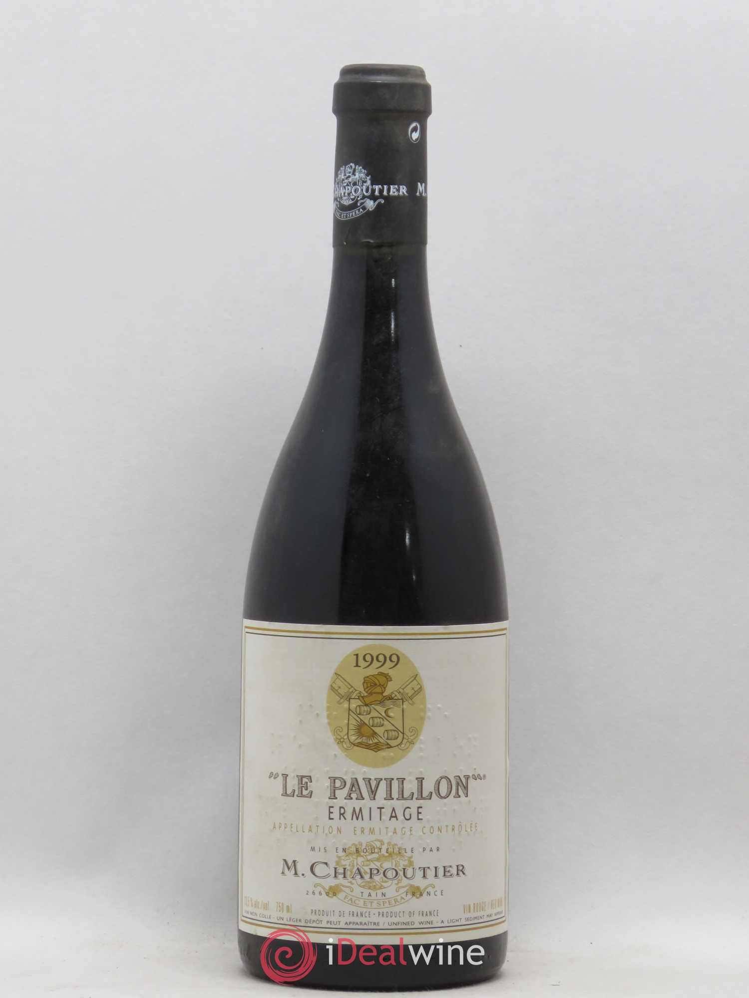 Hermitage Ermitage Le Pavillon Chapoutier 1999 - Lot de 1 bouteille - 0