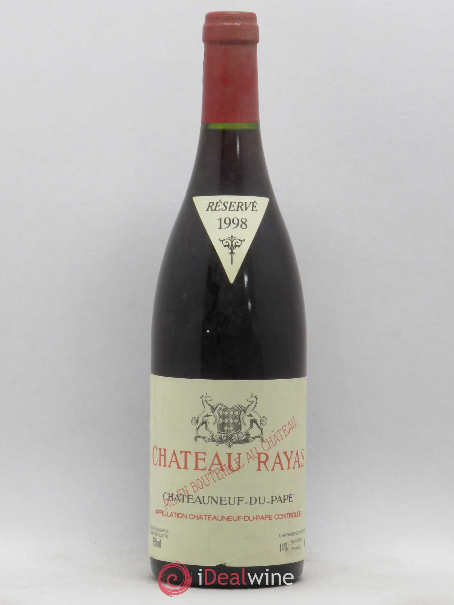 Châteauneuf-du-Pape Château Rayas Emmanuel Reynaud 1998 - Lot de 1 bouteille - 0