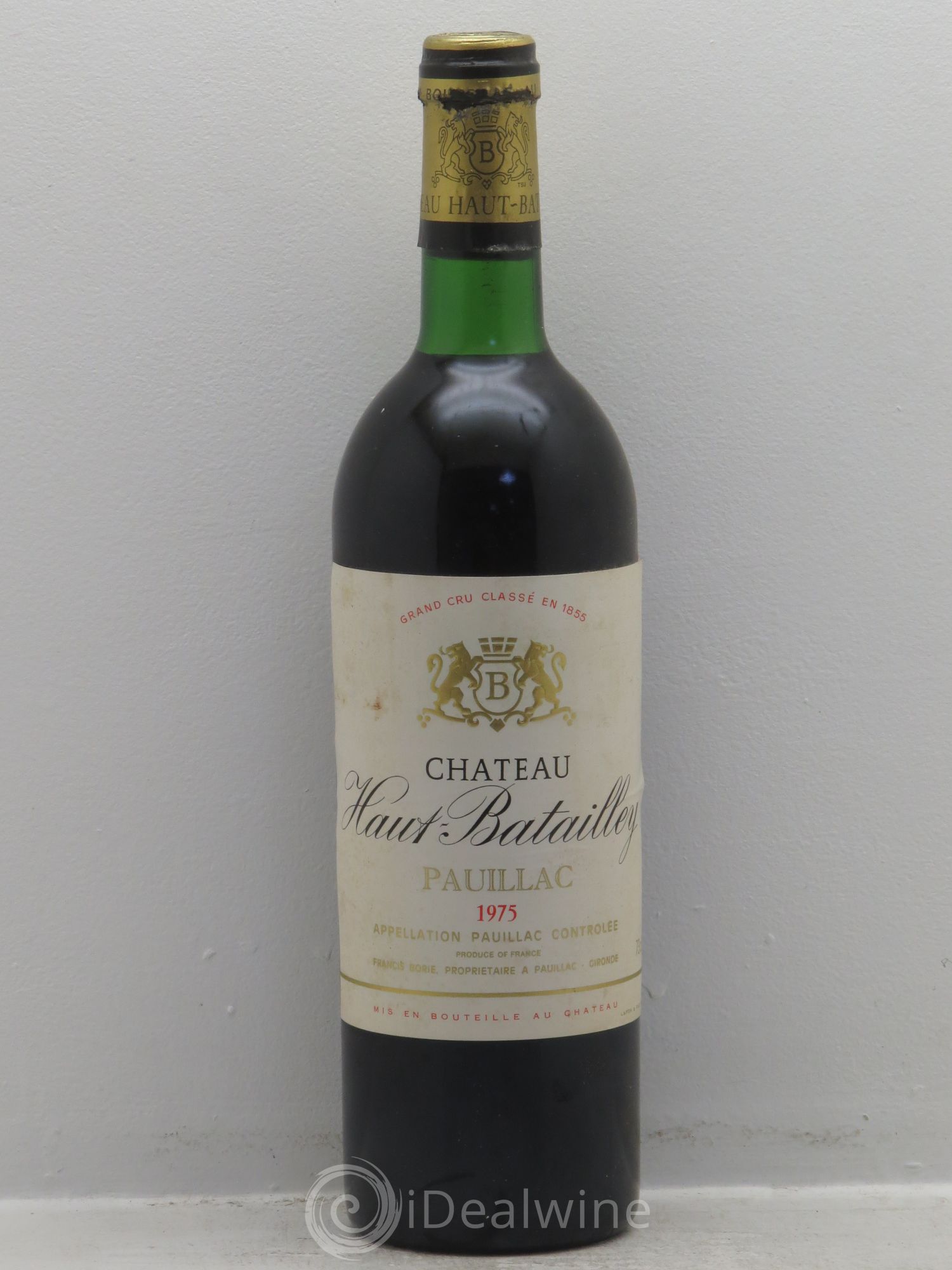 Château Haut Batailley 5ème Grand Cru Classé 1975 - Lot de 6 bouteilles - 0