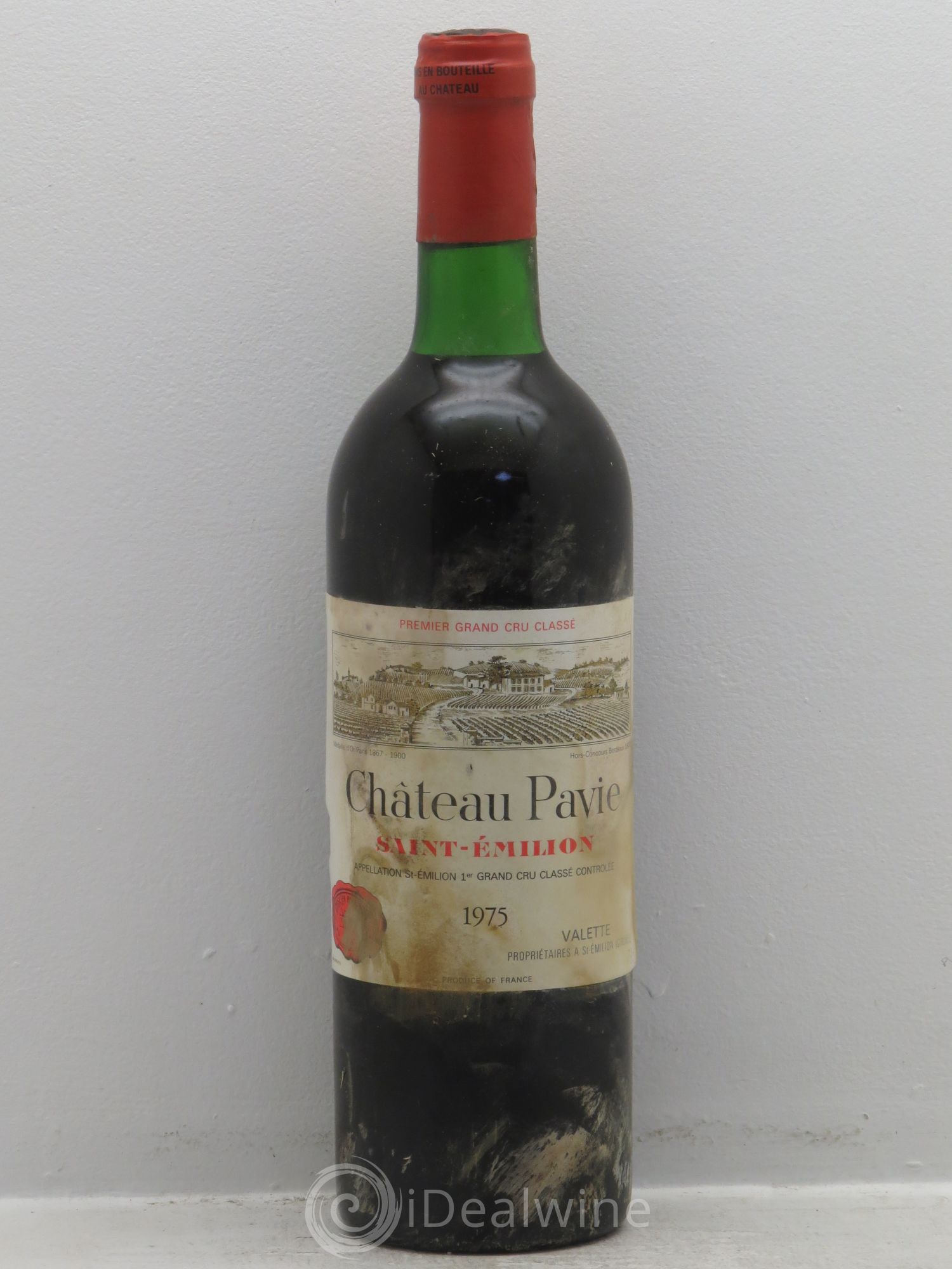 Château Pavie 1er Grand Cru Classé A 1975 - Lot de 6 bouteilles - 0