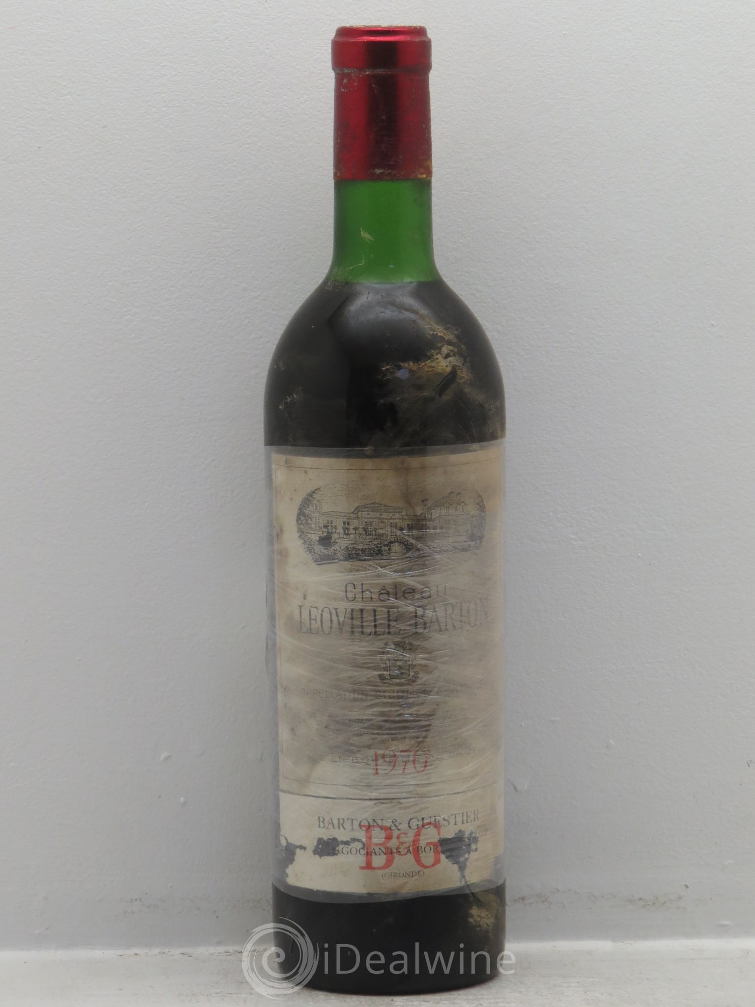 Château Léoville Barton 2ème Grand Cru Classé Barton et Guestier 1970 - Lot de 6 bouteilles - 0
