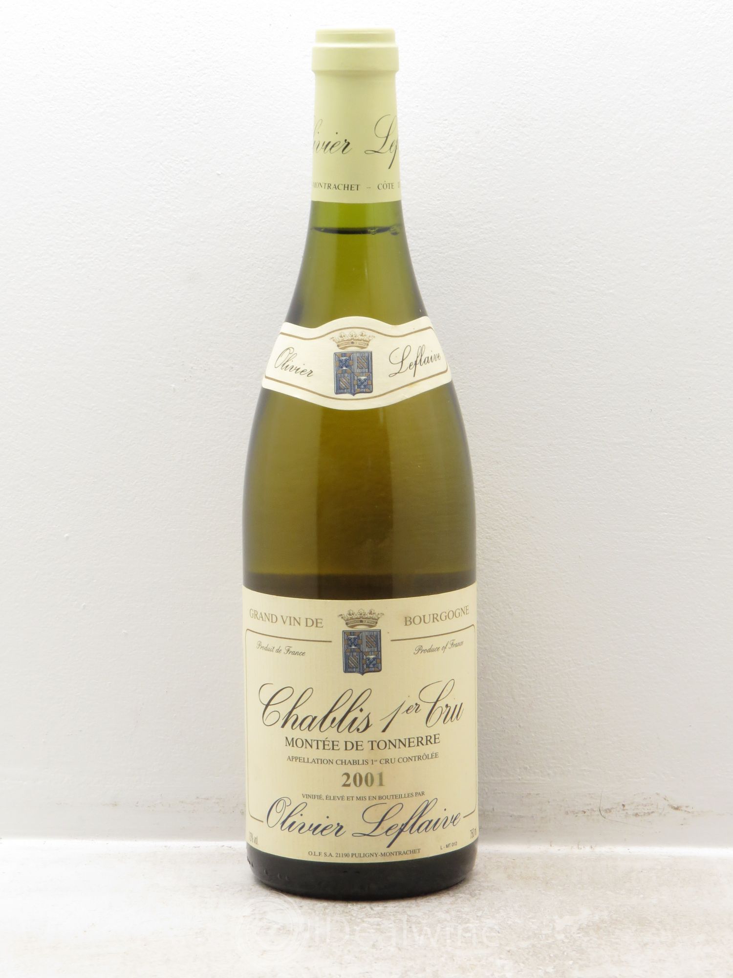 Chablis 1er Cru Olivier Leflaive 2001 - Lot de 6 bouteilles - 0
