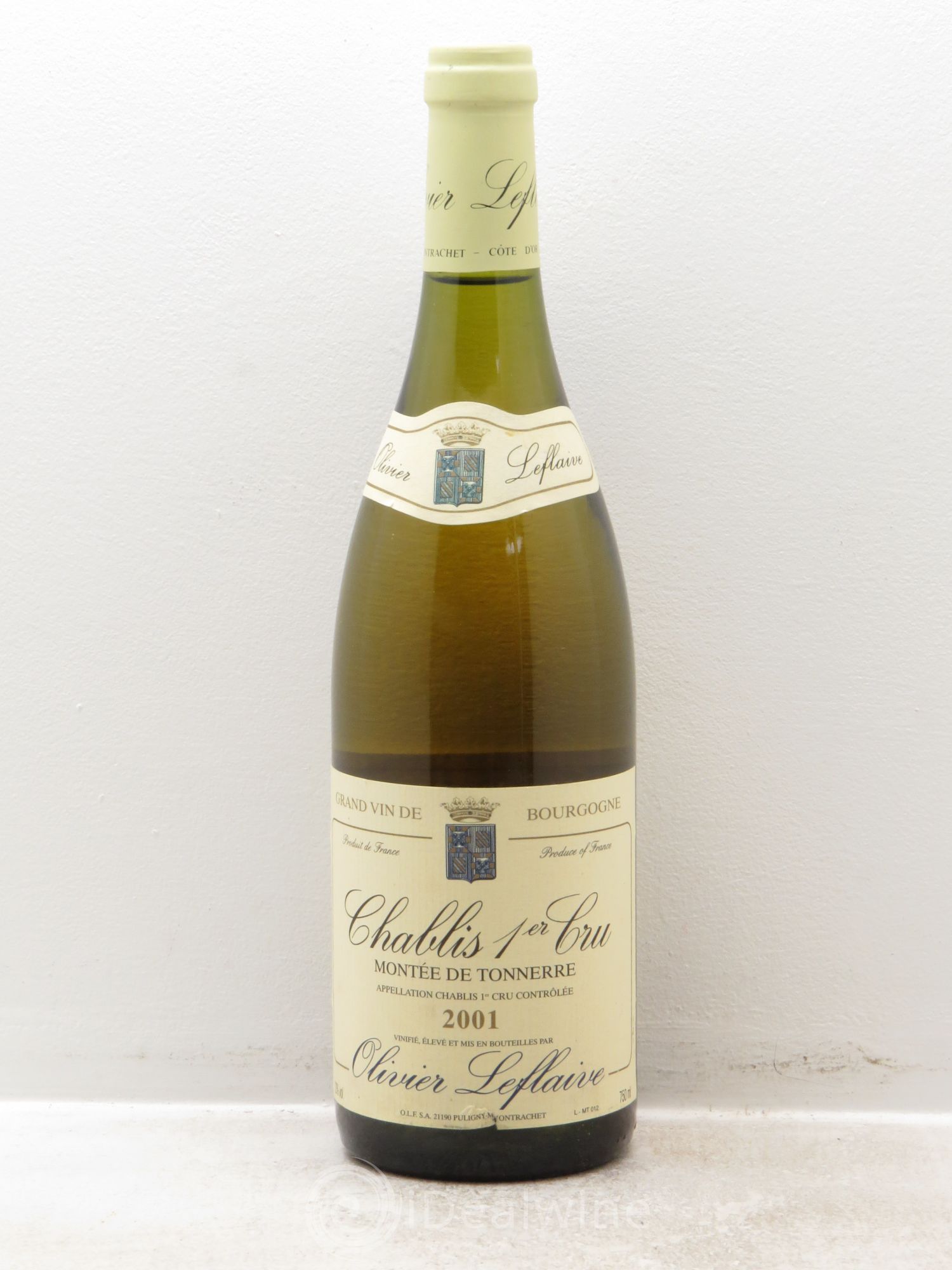 Chablis 1er Cru Olivier Leflaive 2001 - Lot de 1 bouteille - 0