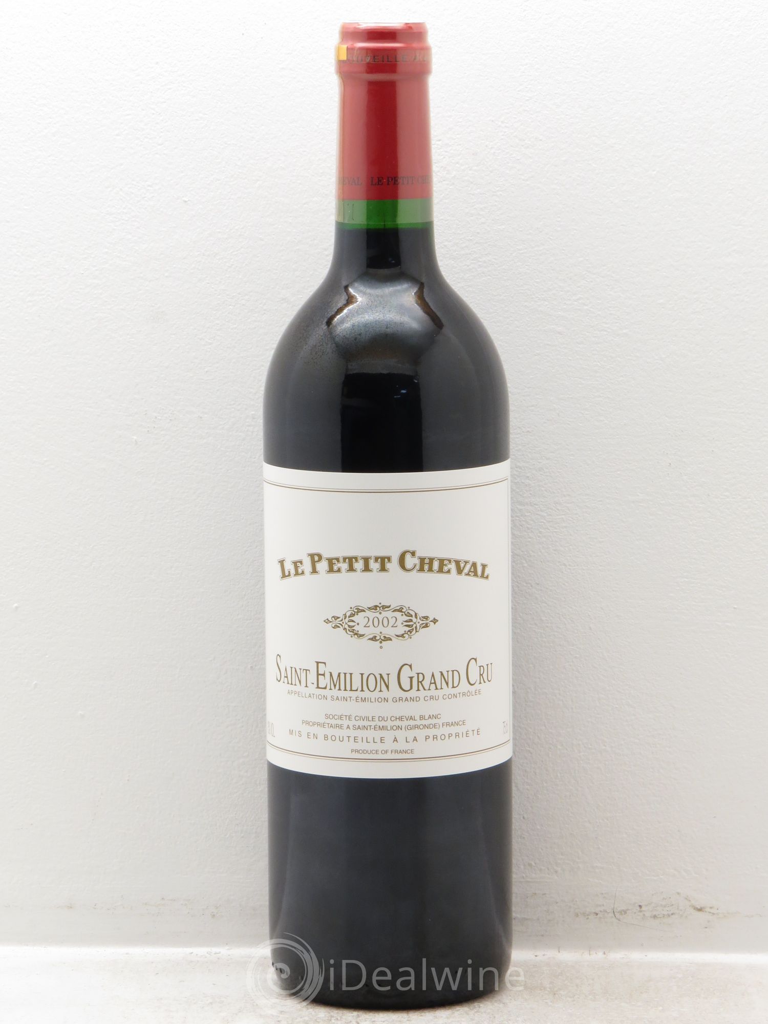 Le Petit Cheval Second Vin 2002 - Lot de 6 bouteilles - 0