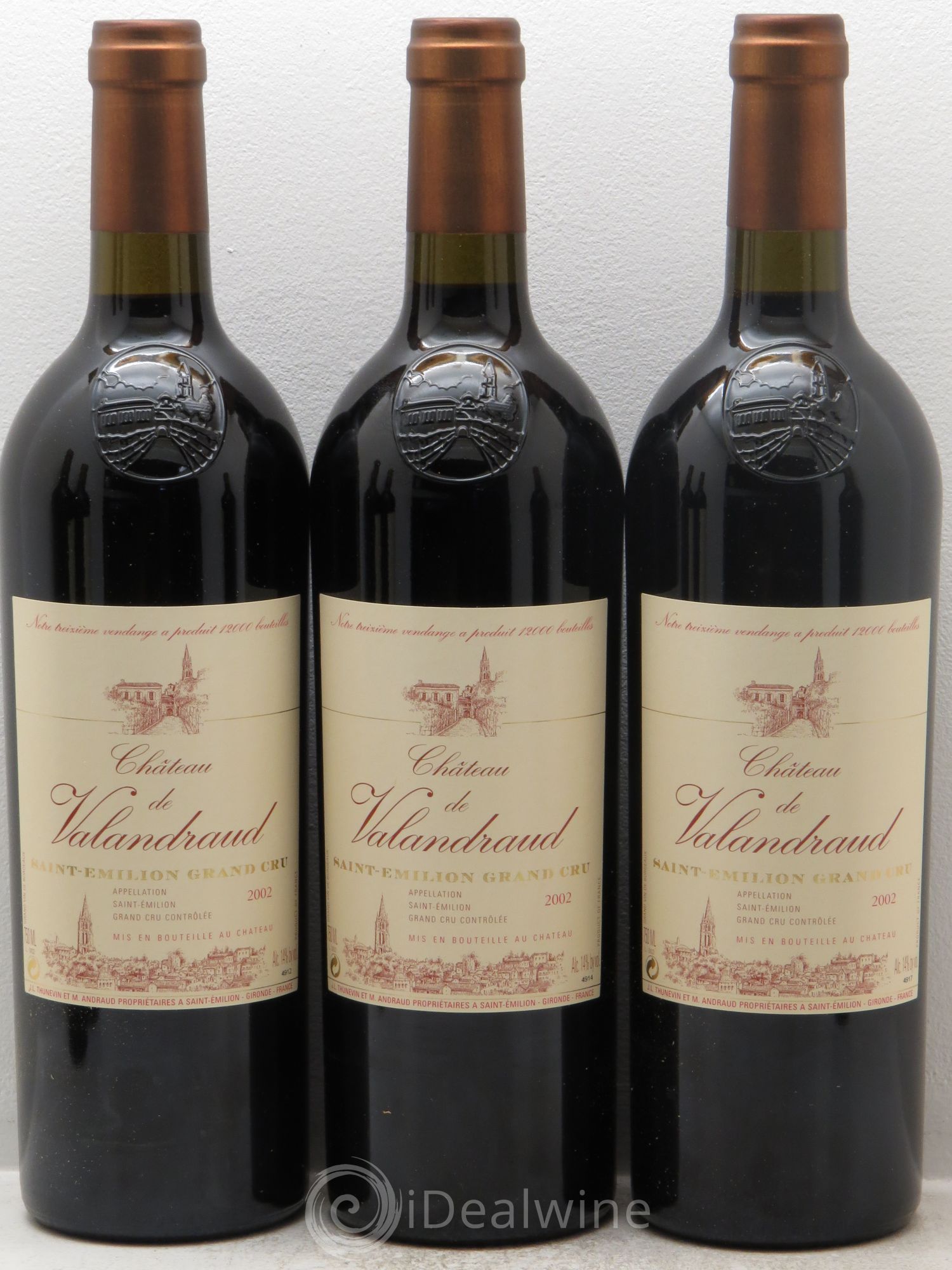 Château de Valandraud 2002 - Lot de 12 bouteilles - 3