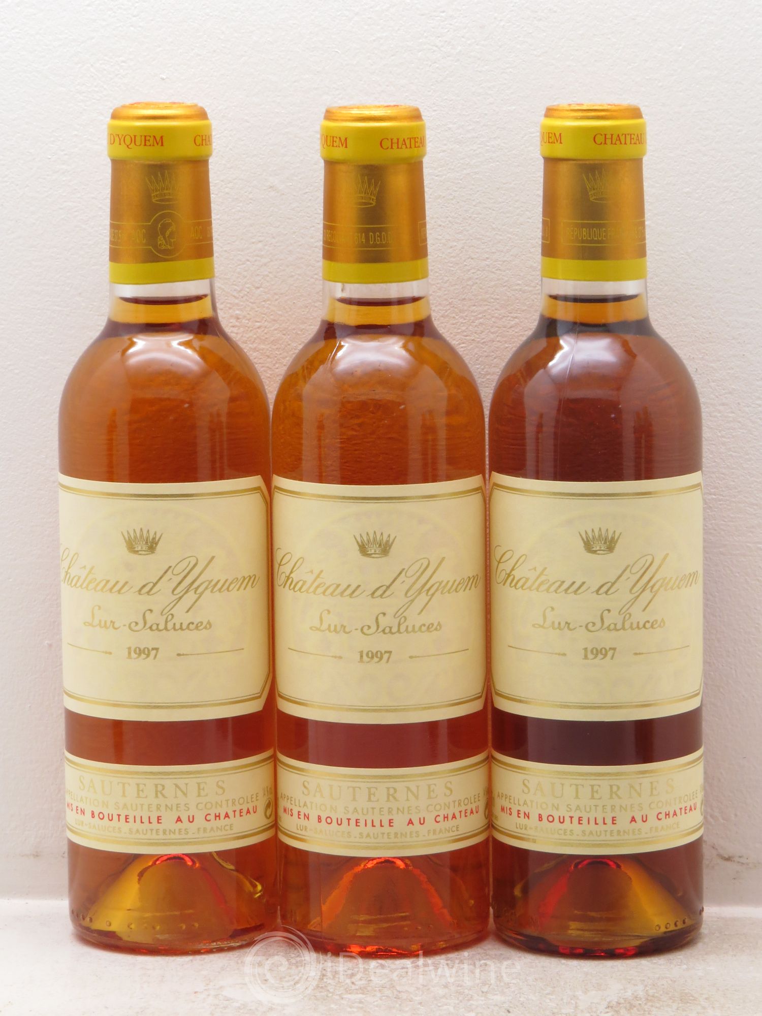 Château d' Yquem 1er Cru Classé Supérieur 1997 - Posten von 12 Demi-Flaschen - 3