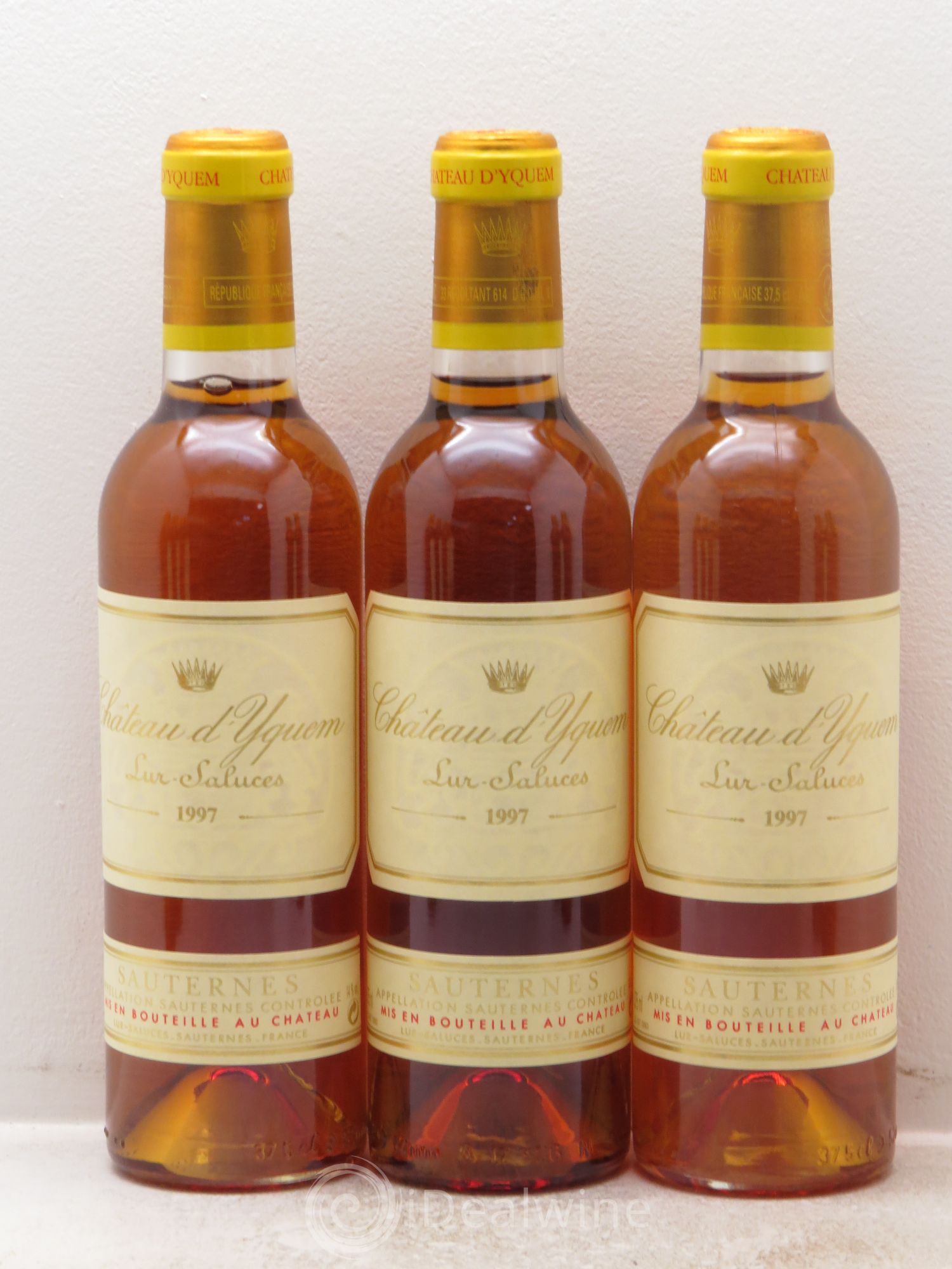 Château d' Yquem 1er Cru Classé Supérieur 1997 - Posten von 12 Demi-Flaschen - 2