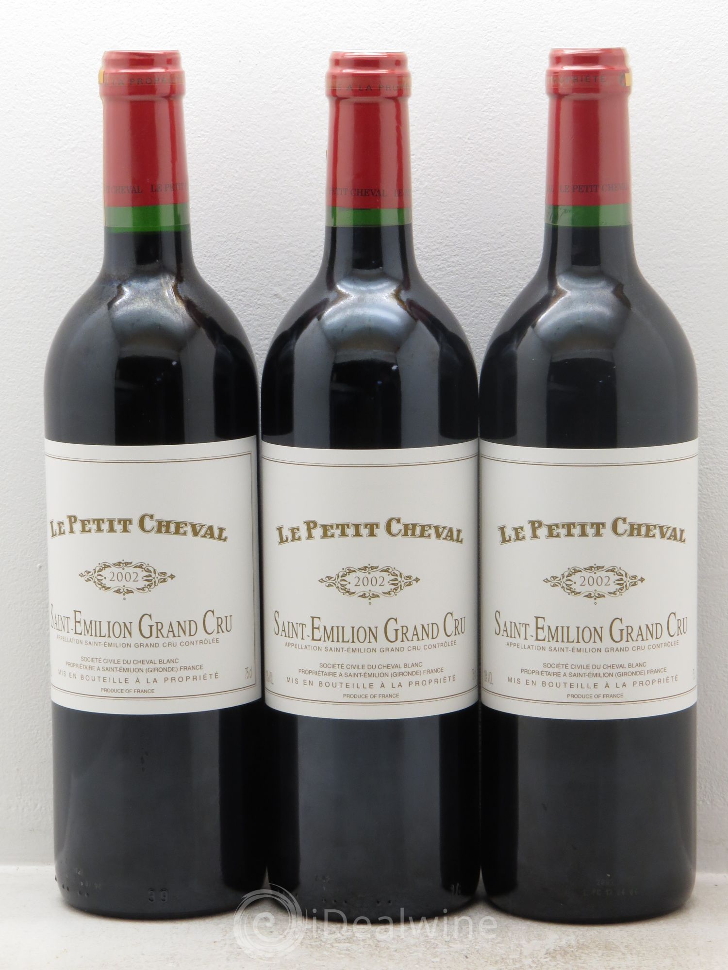 Le Petit Cheval Second Vin 2002 - Lot de 12 bouteilles - 4