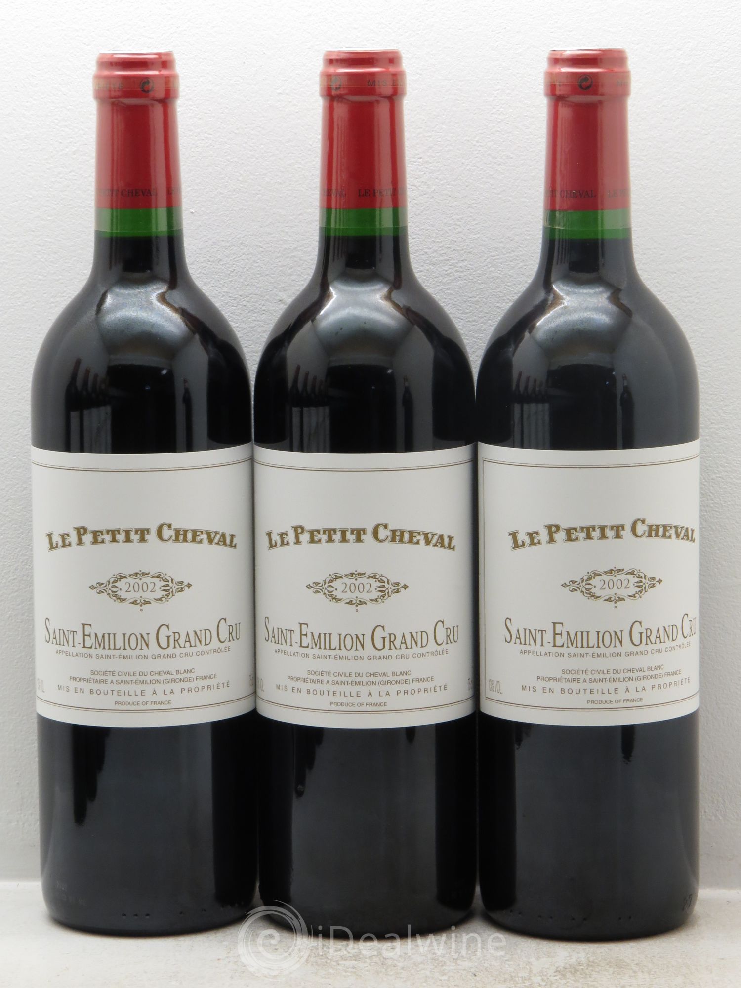 Le Petit Cheval Second Vin 2002 - Lot de 12 bouteilles - 2