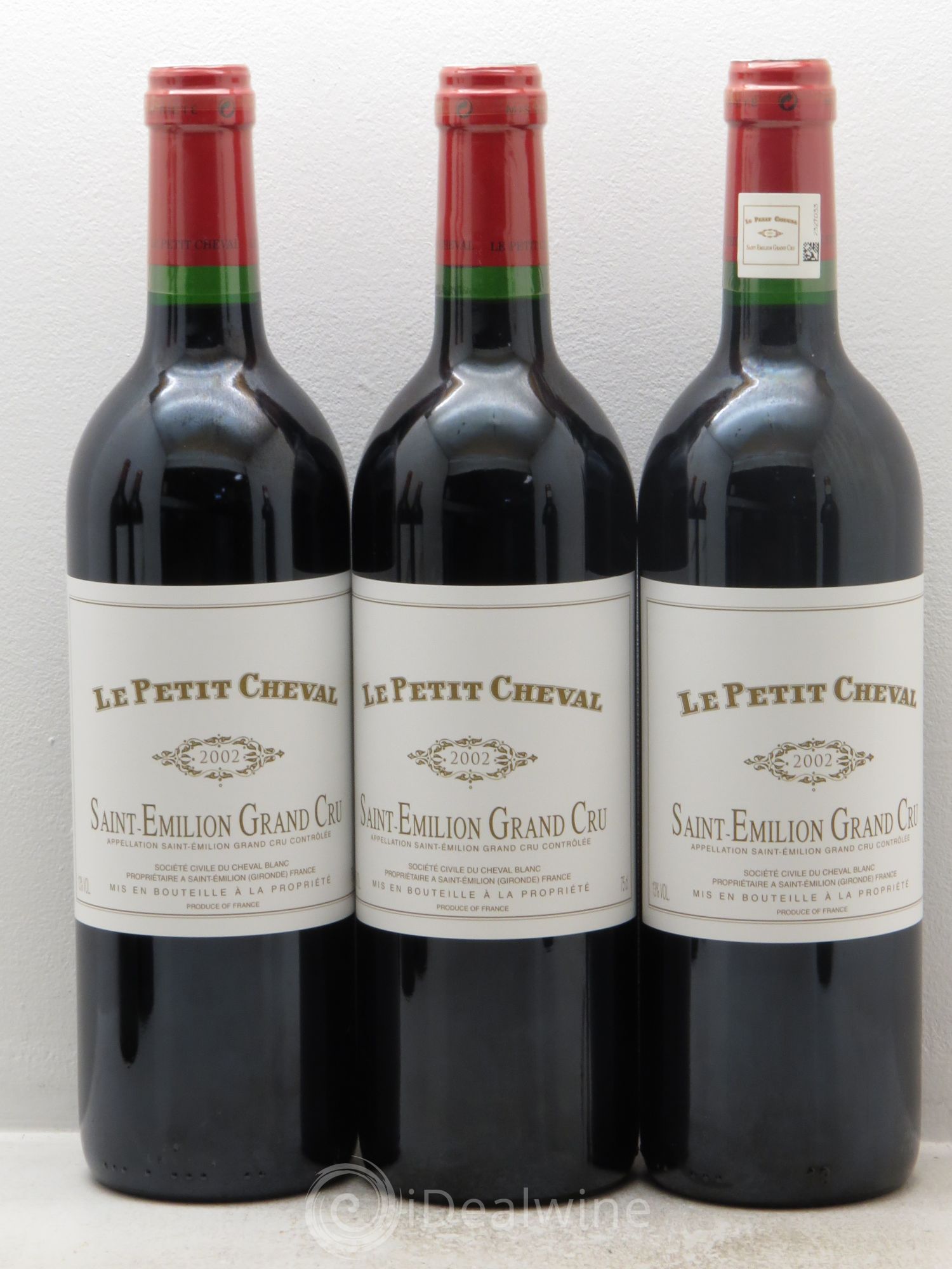 Le Petit Cheval Second Vin 2002 - Lot de 12 bouteilles - 3
