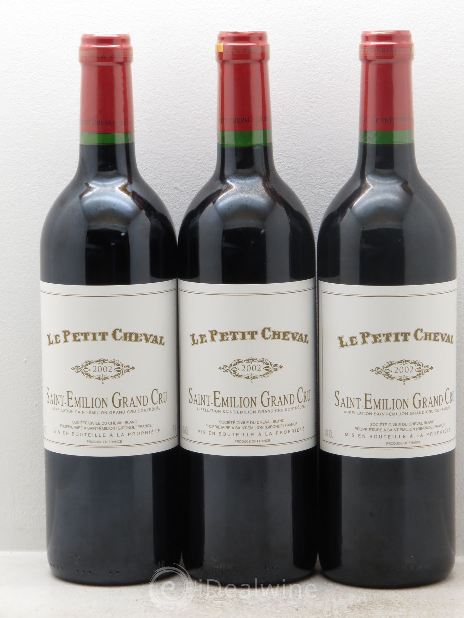 Le Petit Cheval Second Vin 2002 - Lot de 12 bouteilles - 4