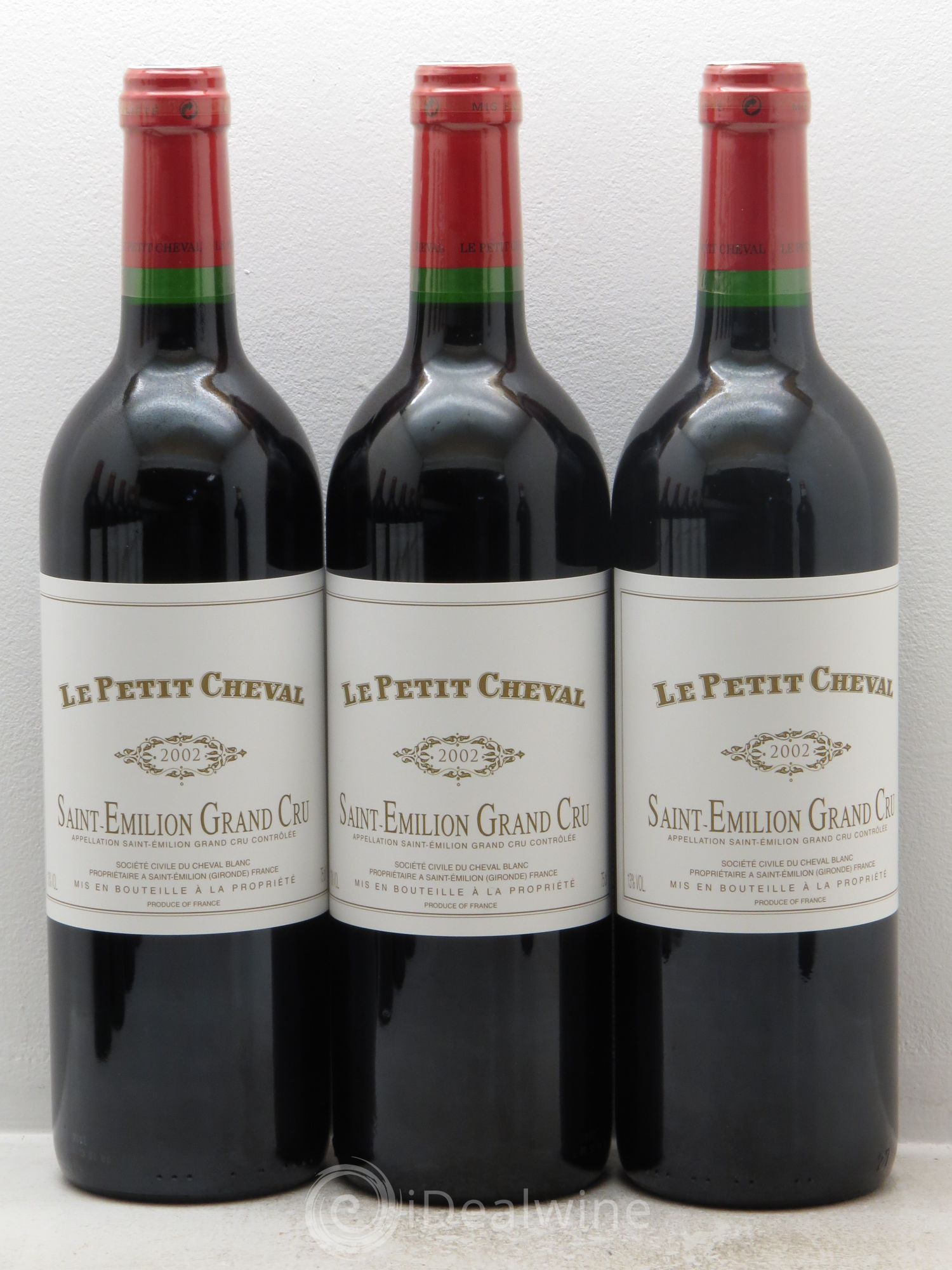 Le Petit Cheval Second Vin 2002 - Lot de 12 bouteilles - 2