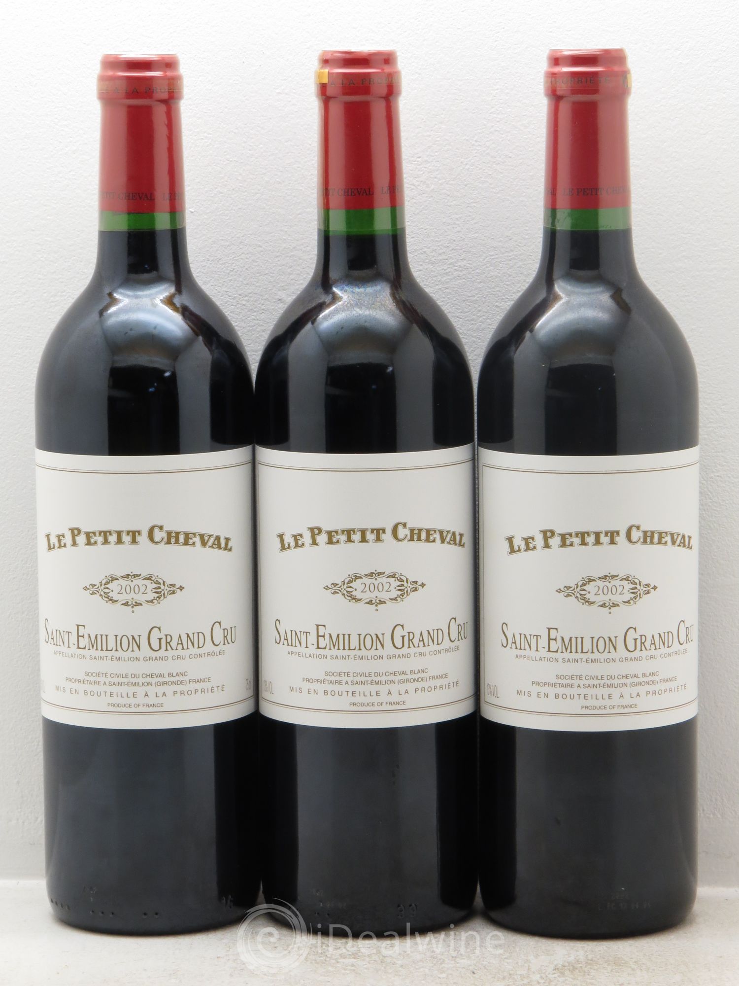 Le Petit Cheval Second Vin 2002 - Lot de 12 bouteilles - 4