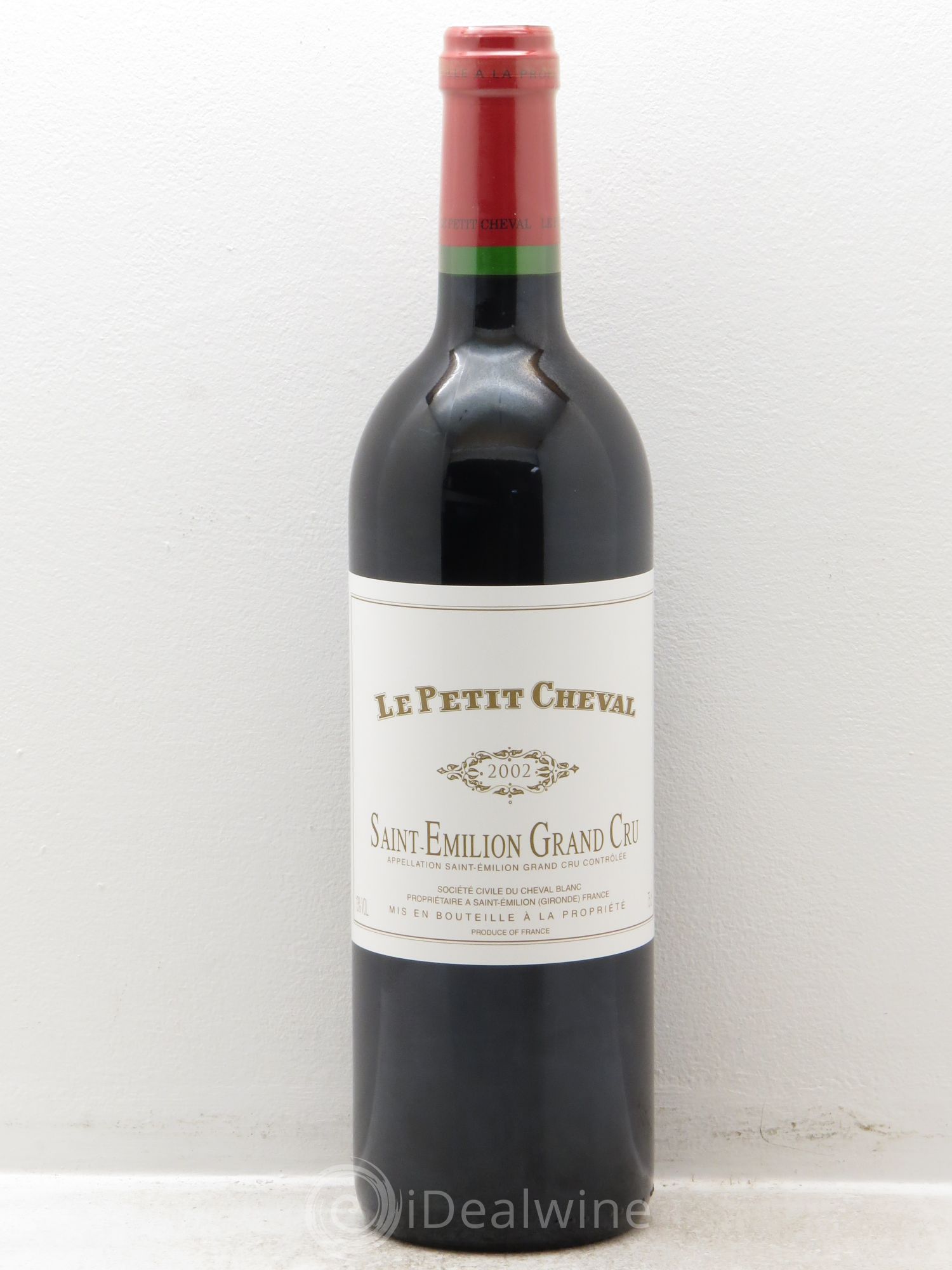 Le Petit Cheval Second Vin 2002 - Lot de 6 bouteilles - 0