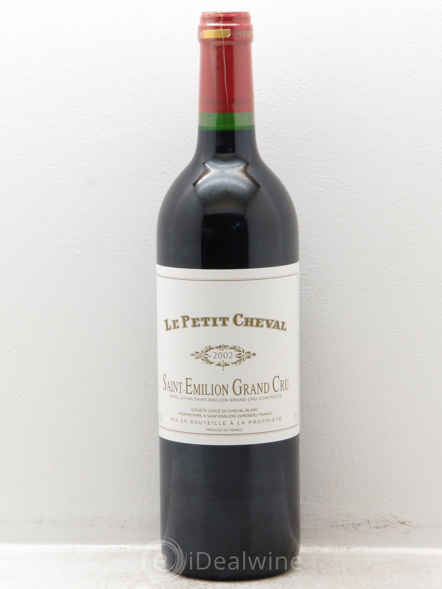 Le Petit Cheval Second Vin 2002 - Lot de 6 bouteilles - 0