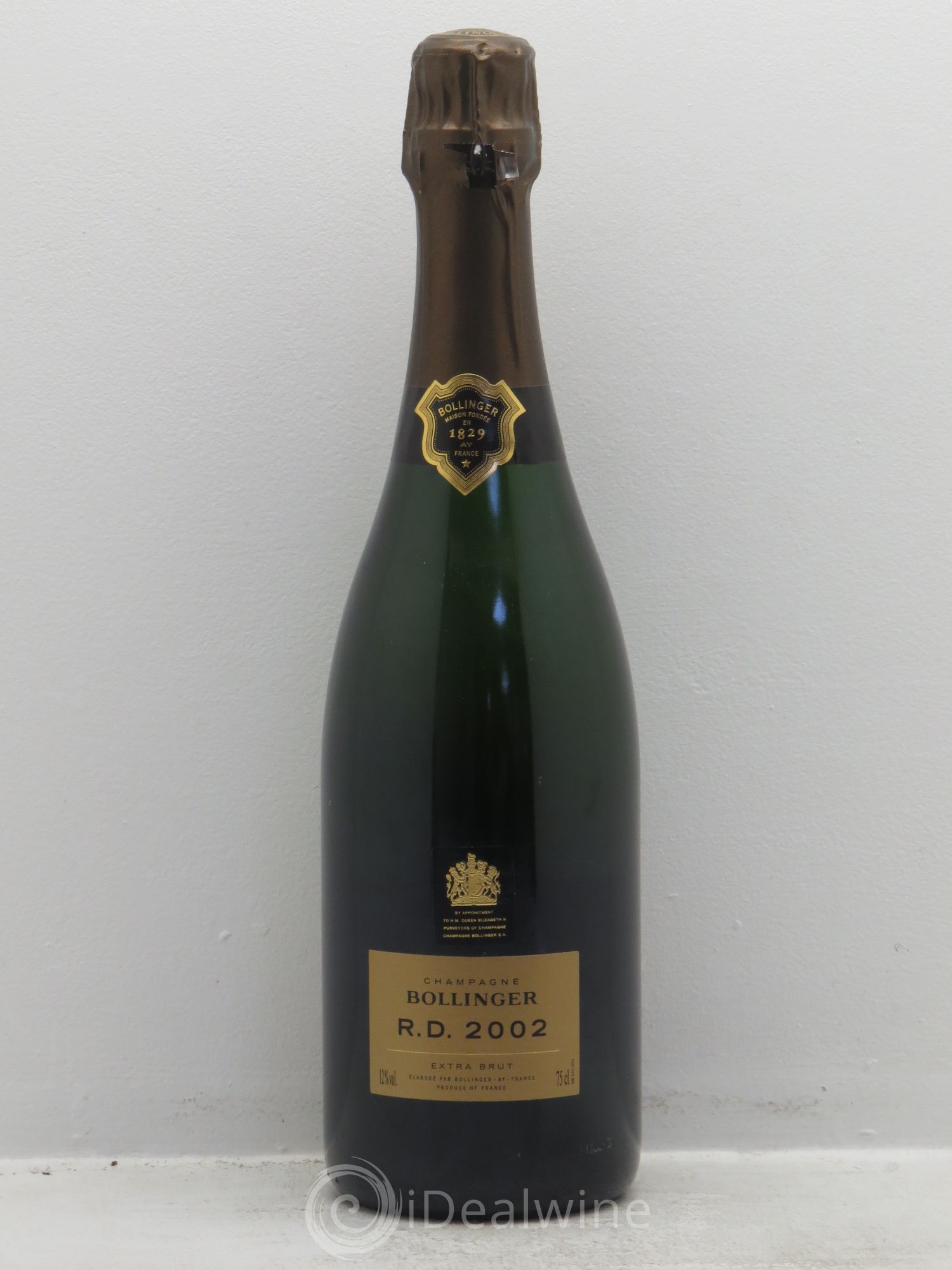 R.D. Extra-Brut Bollinger 2002 - Lot de 1 bouteille - 0