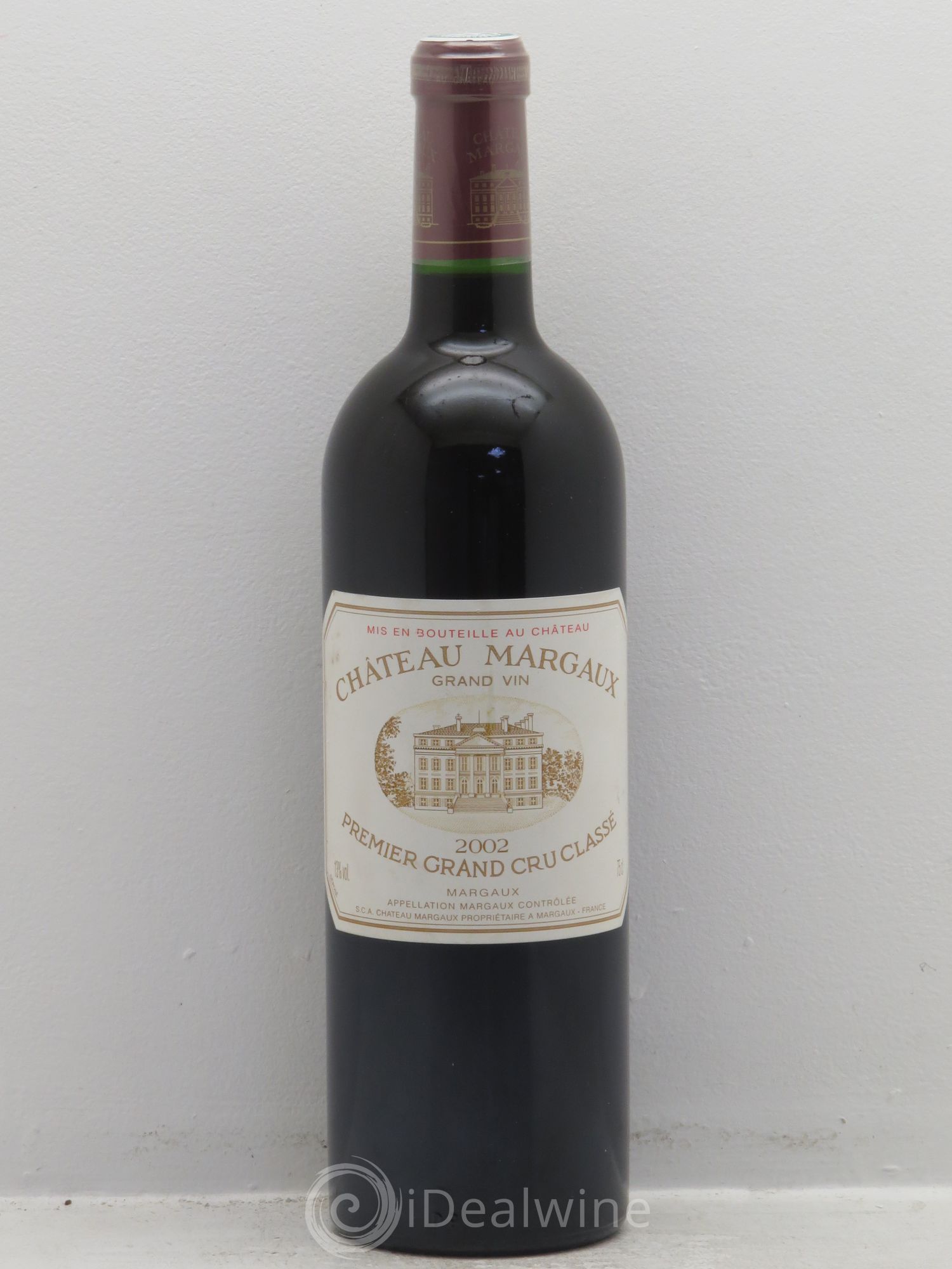 Château Margaux 1er Grand Cru Classé 2002 - Lot de 1 bouteille - 0