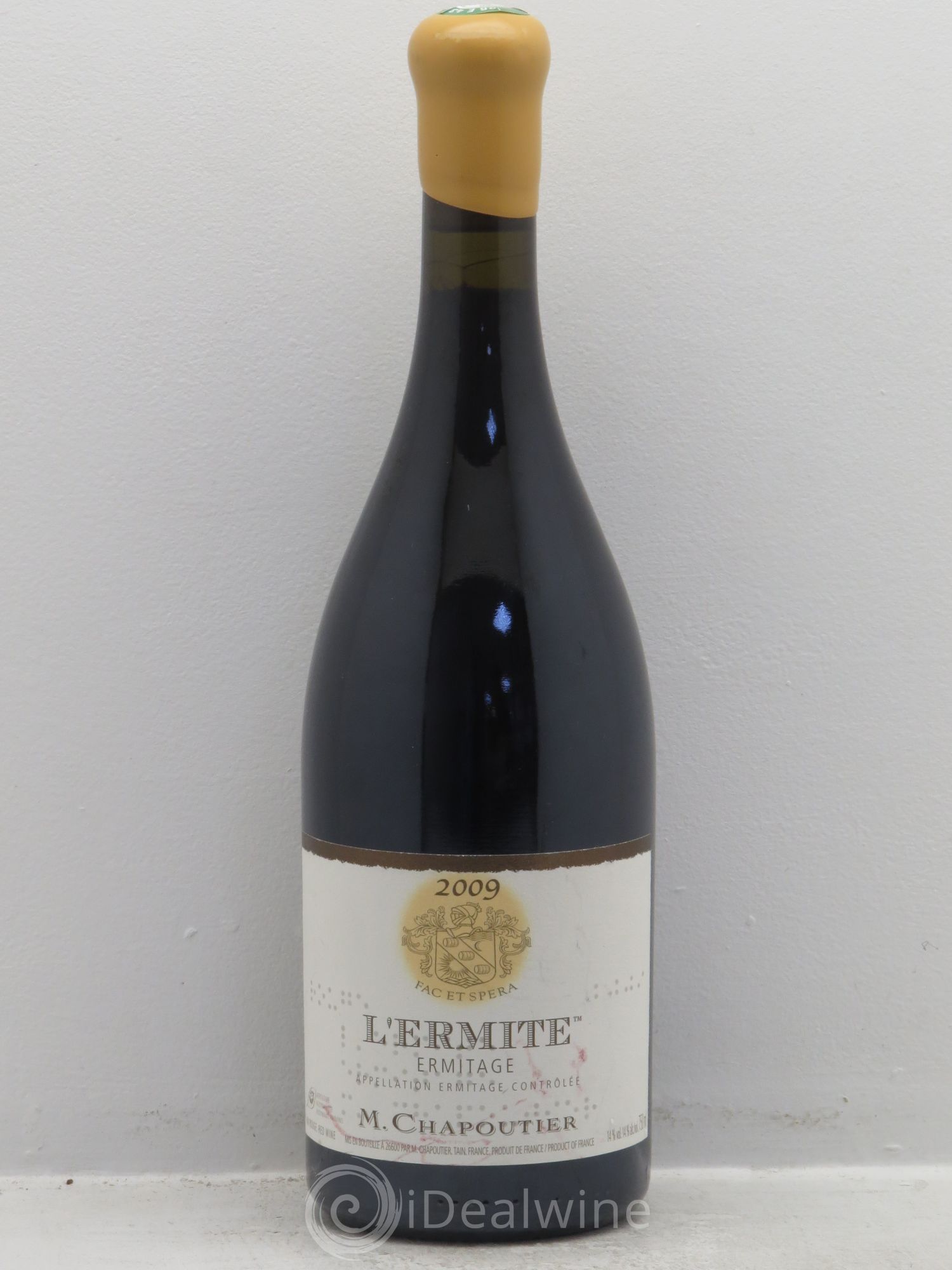 Hermitage Ermitage l'Ermite Chapoutier 2009 - Lot de 1 bouteille - 0