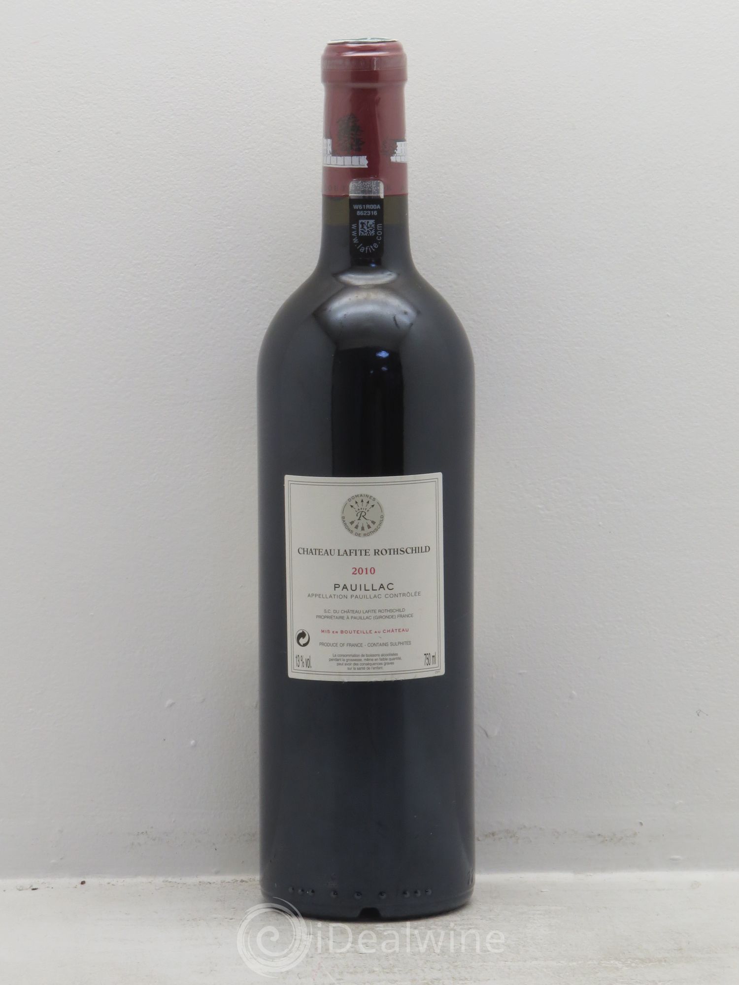 Château Lafite Rothschild 1er Grand Cru Classé 2010 - Lot de 1 bouteille - 1