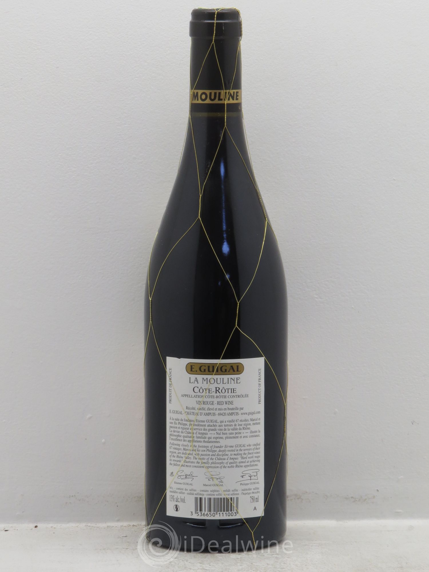 Côte-Rôtie La Mouline Guigal 2011 - Lot de 1 bouteille - 1