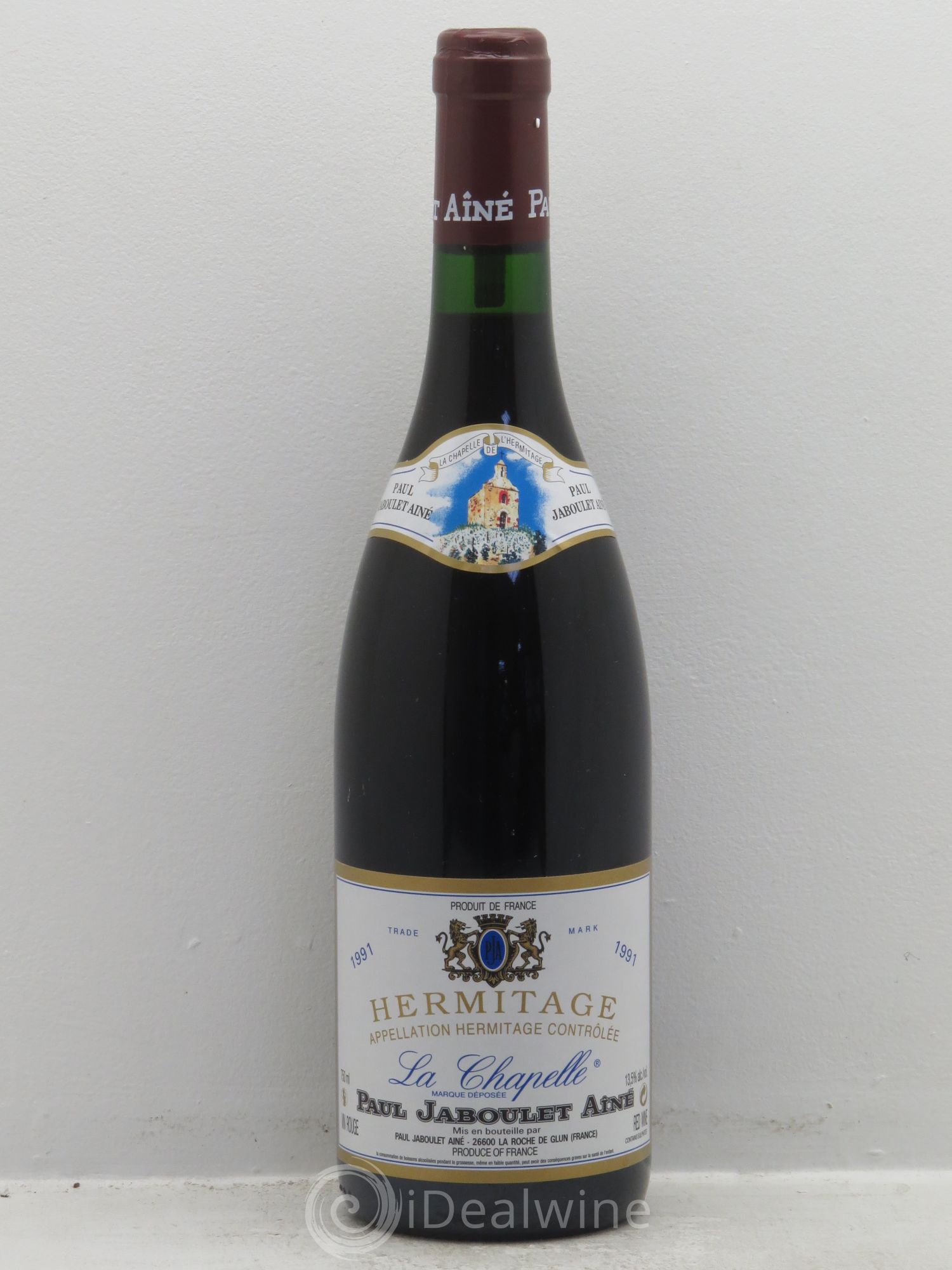 Hermitage La Chapelle Paul Jaboulet Ainé 1991 - Lot de 1 bouteille - 0