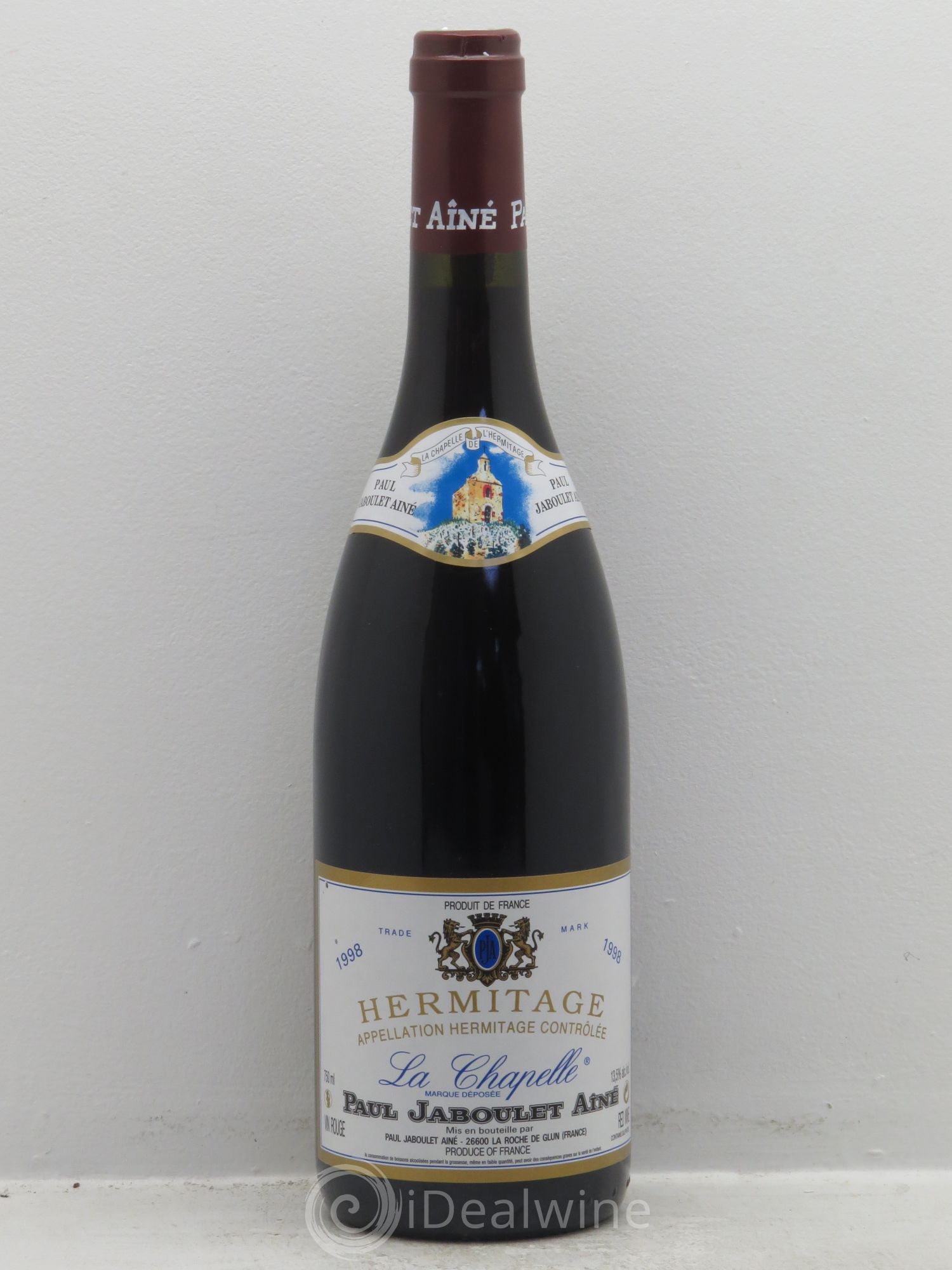 Hermitage La Chapelle Paul Jaboulet Ainé 1998 - Lot de 1 bouteille - 0