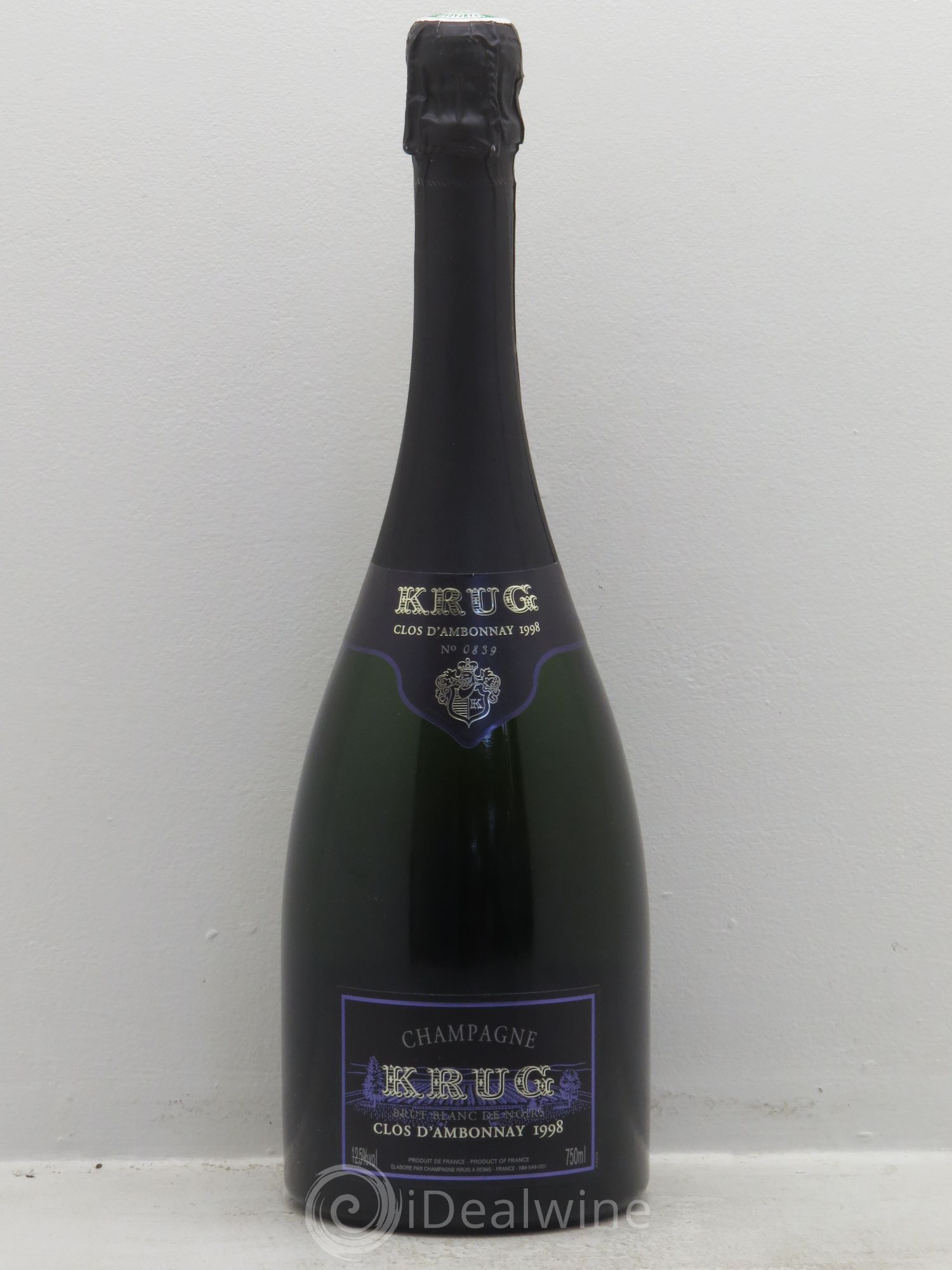 Clos d'Ambonnay Krug 1998 - Lot de 1 bouteille - 0